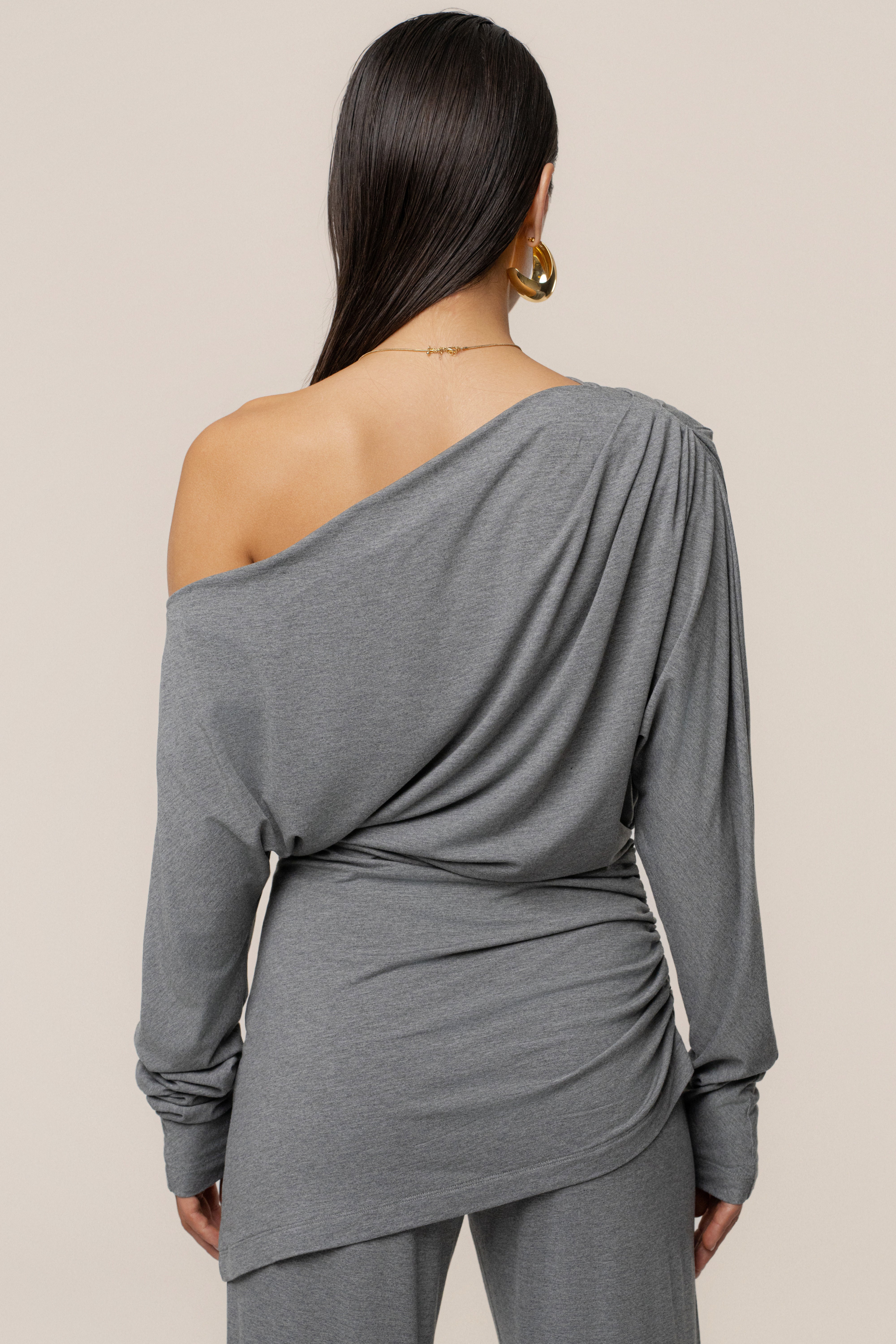 Charcoal Winter Soirée Pant Set