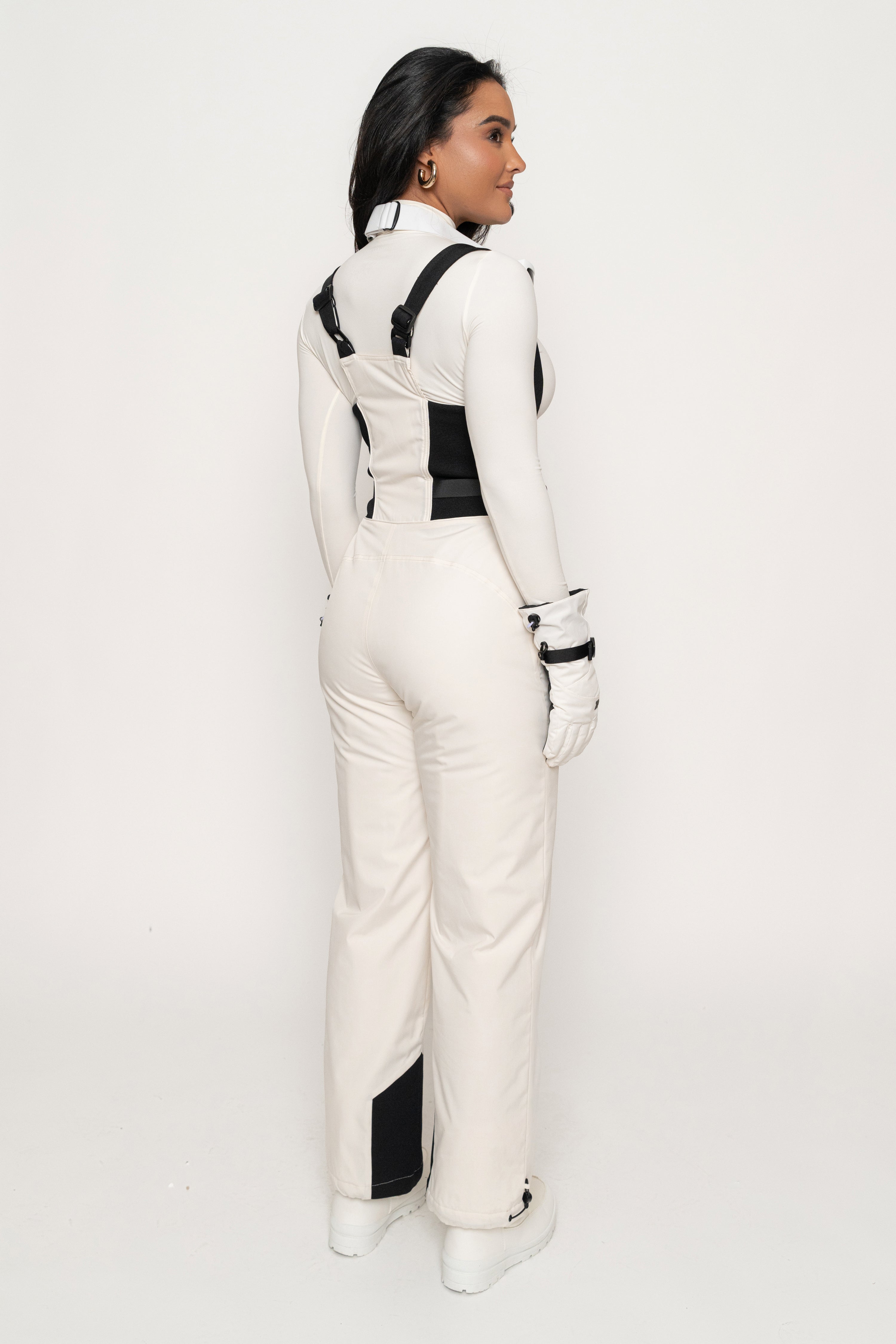 Ivory/Black Highland Jumpsuit - JLUXLABEL