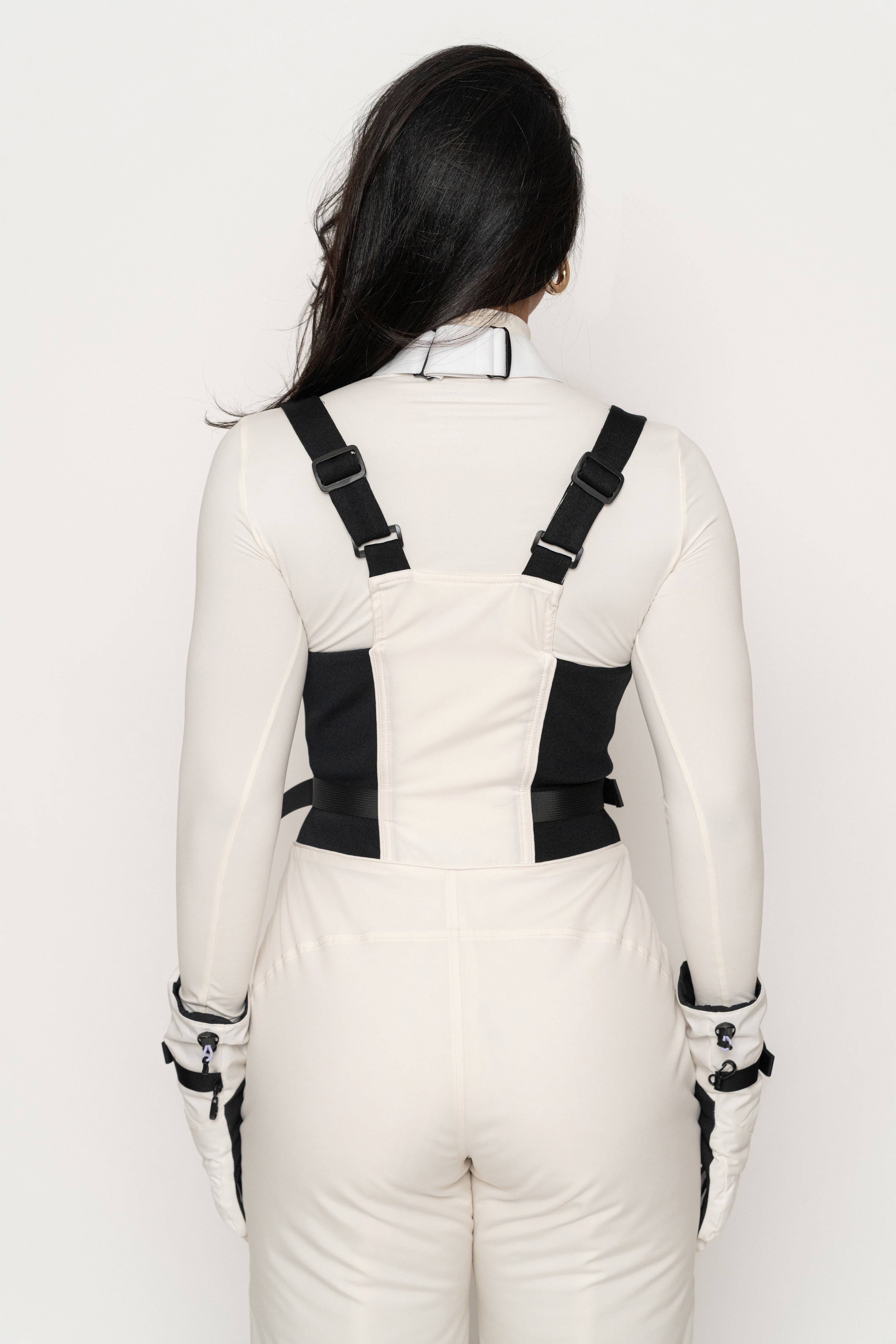 Ivory/Black Highland Jumpsuit - JLUXLABEL