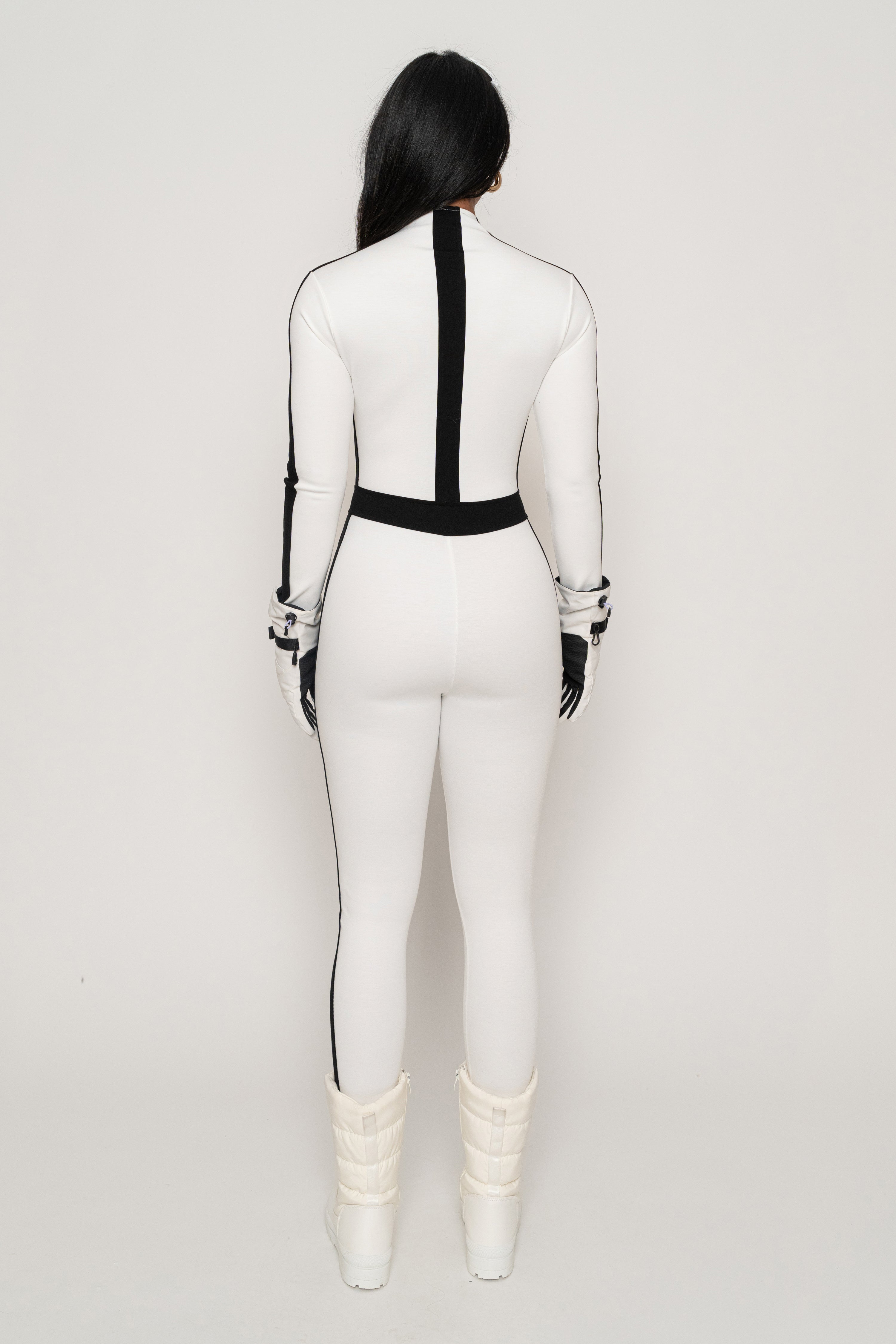 Ivory Off Limits Zipper Jumpsuit - JLUXLABEL