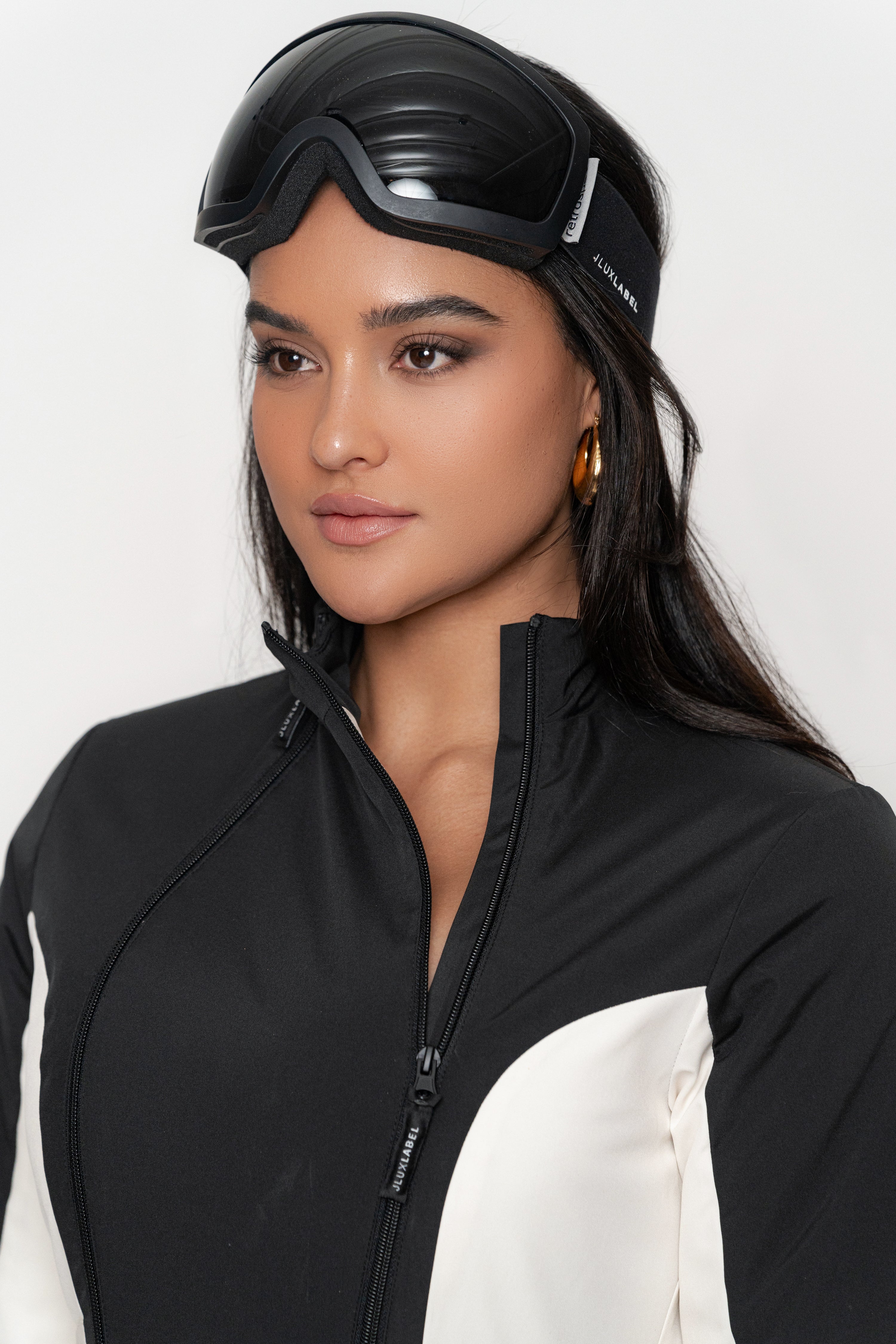 Black Polar Escape Ski Suit - JLUXLABEL