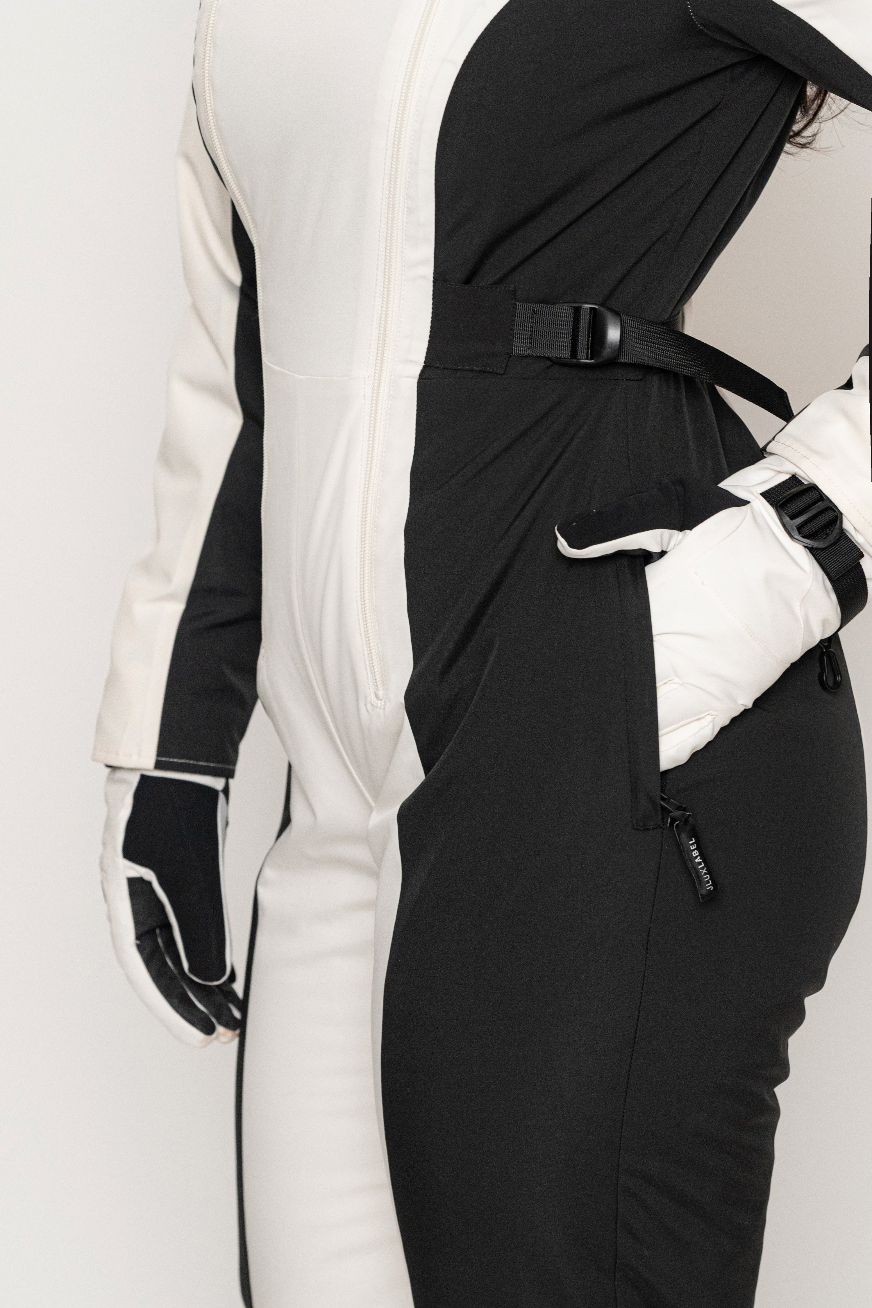 Ivory Polar Escape Ski Suit - JLUXLABEL
