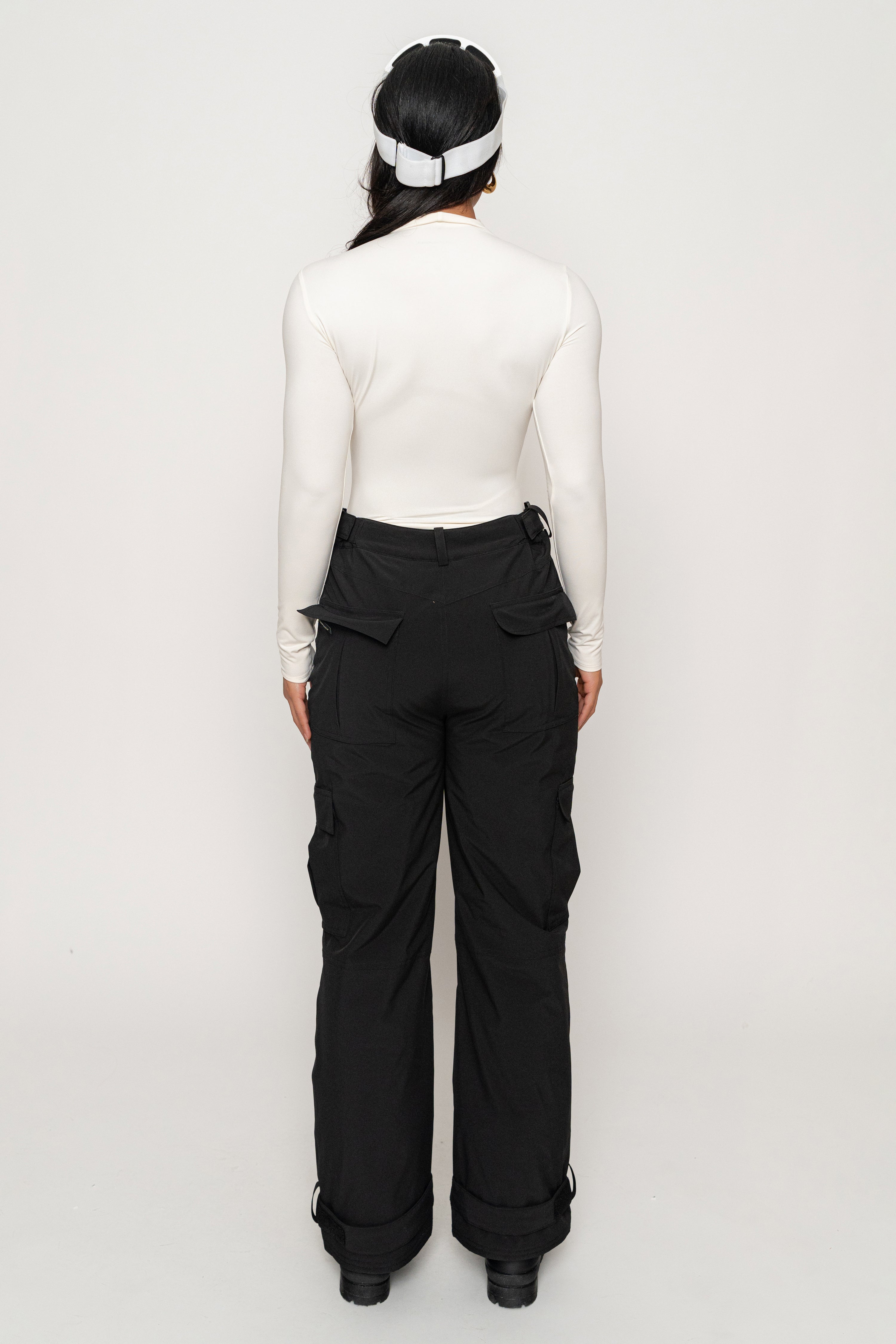 Black Snowfall Ski Pants - JLUXLABEL