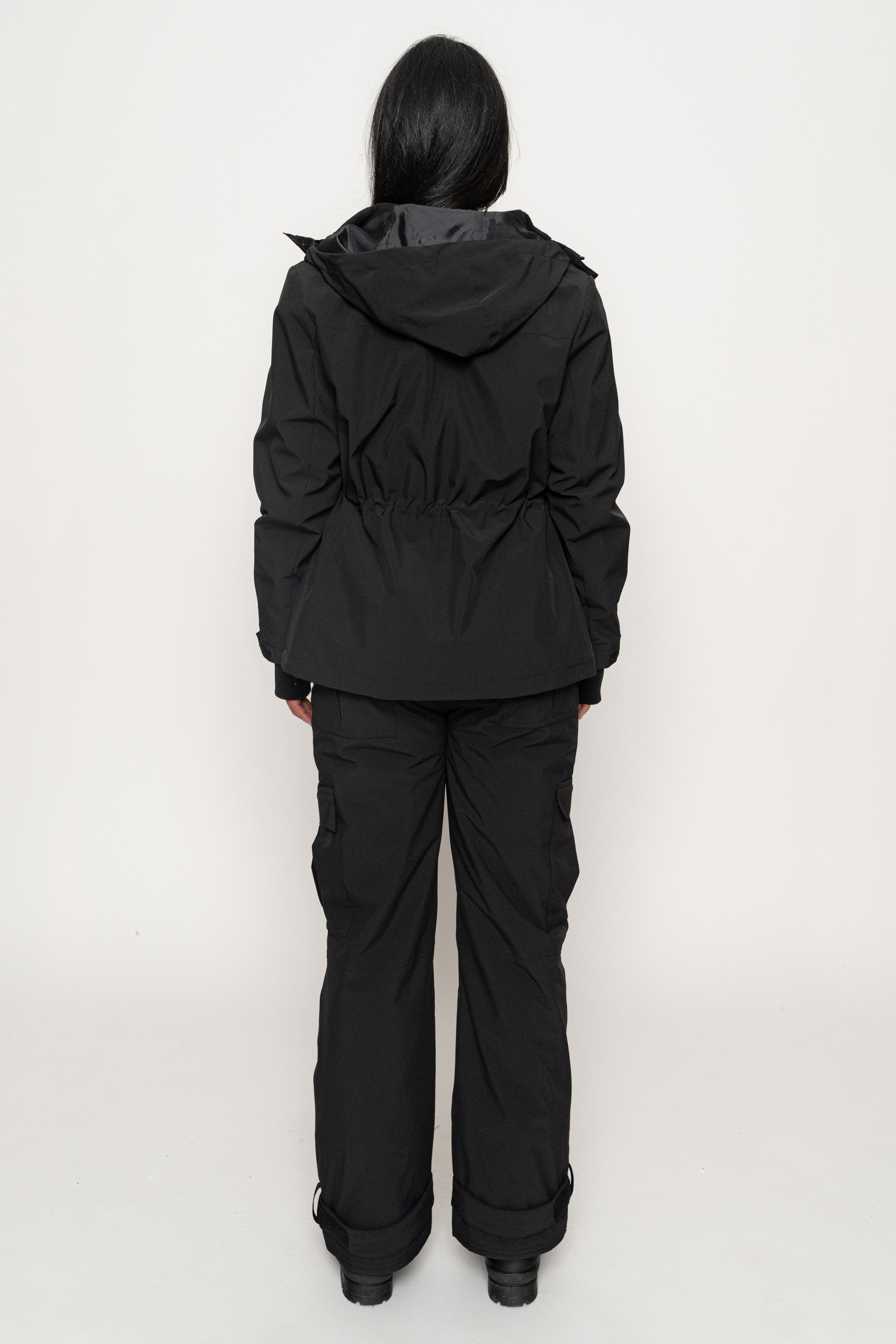 Black Polar Puffer Jacket - JLUXLABEL