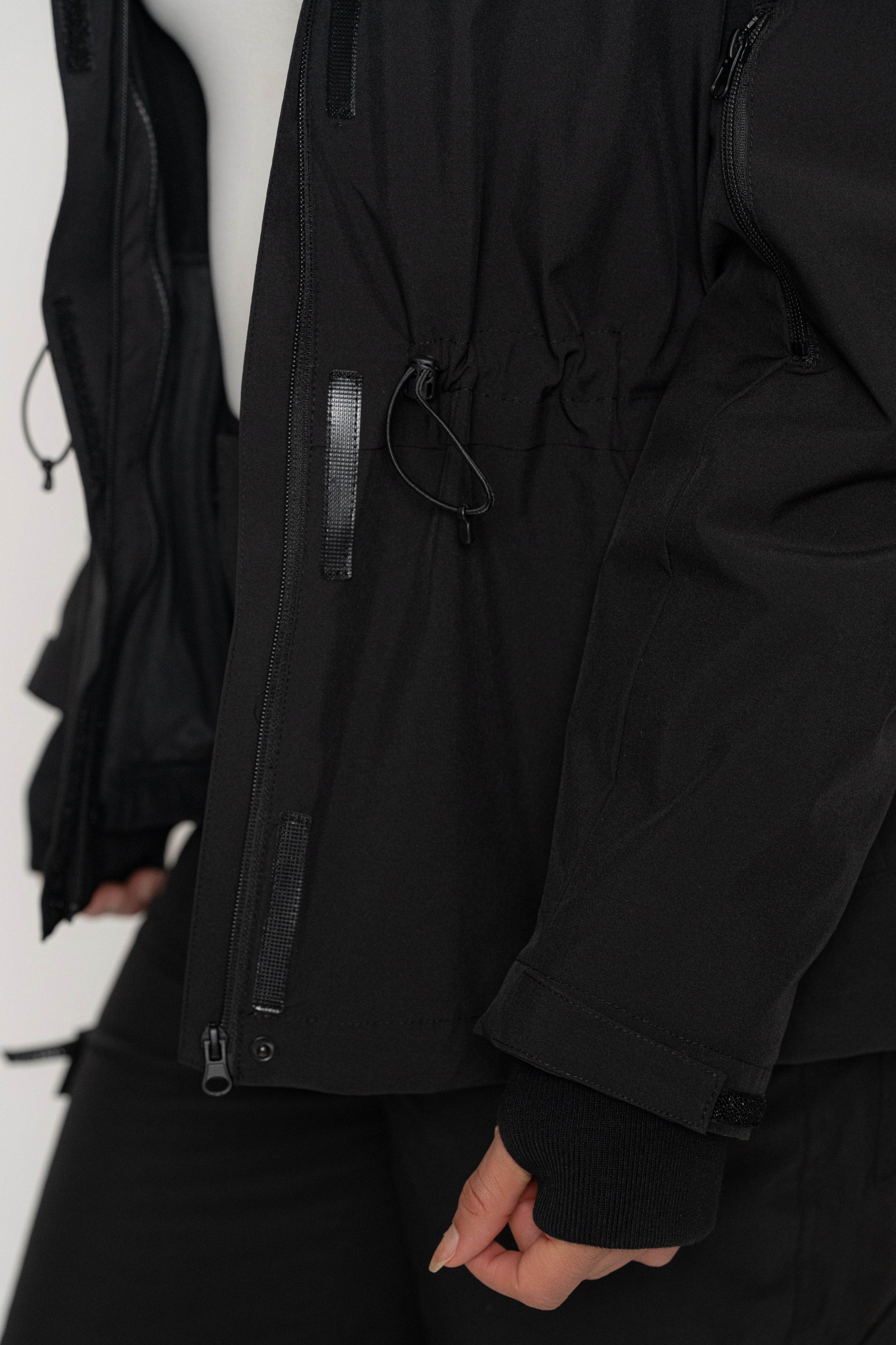 Black Polar Puffer Jacket - JLUXLABEL