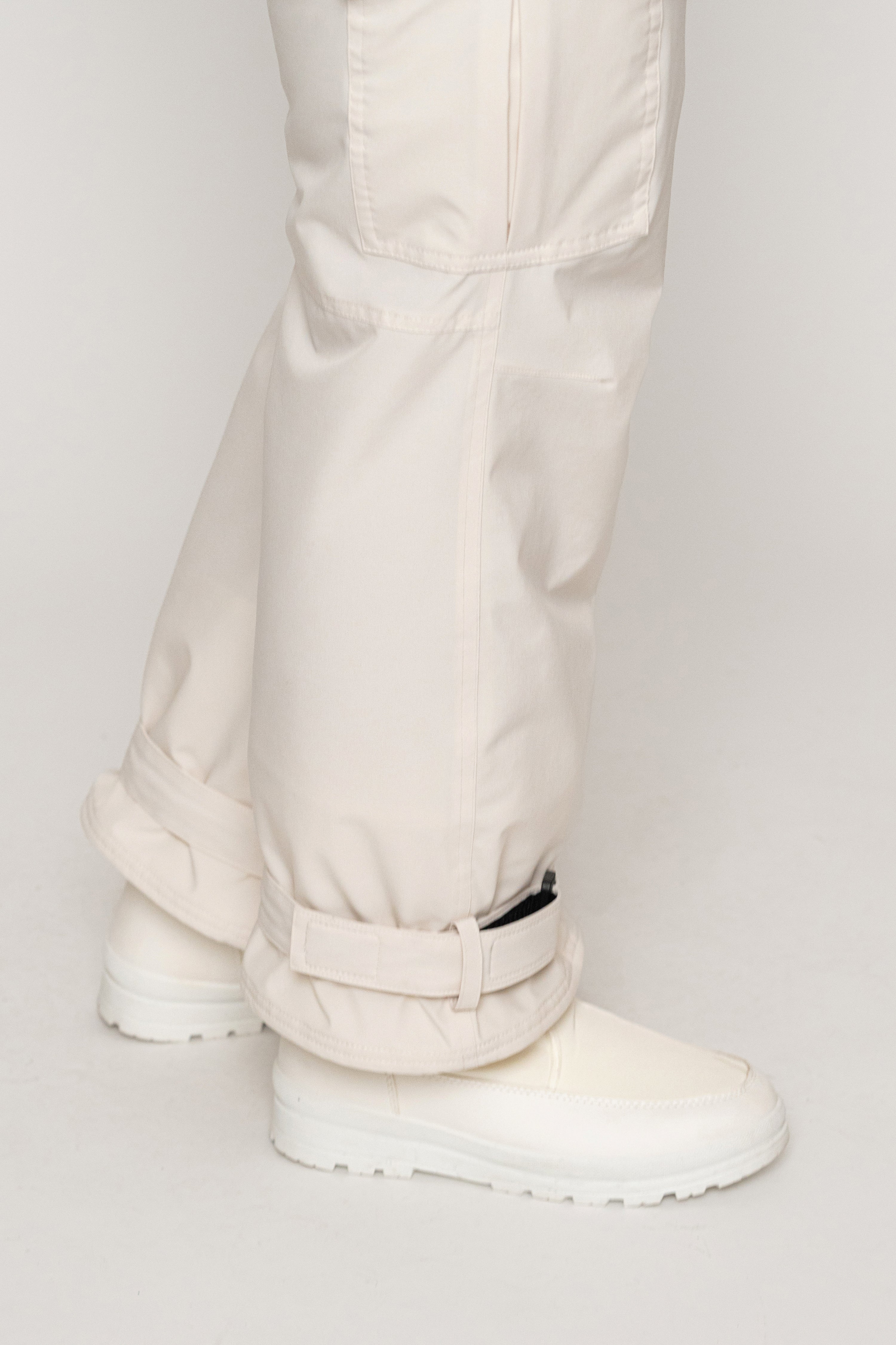 Ivory Snowfall Ski Pants - JLUXLABEL