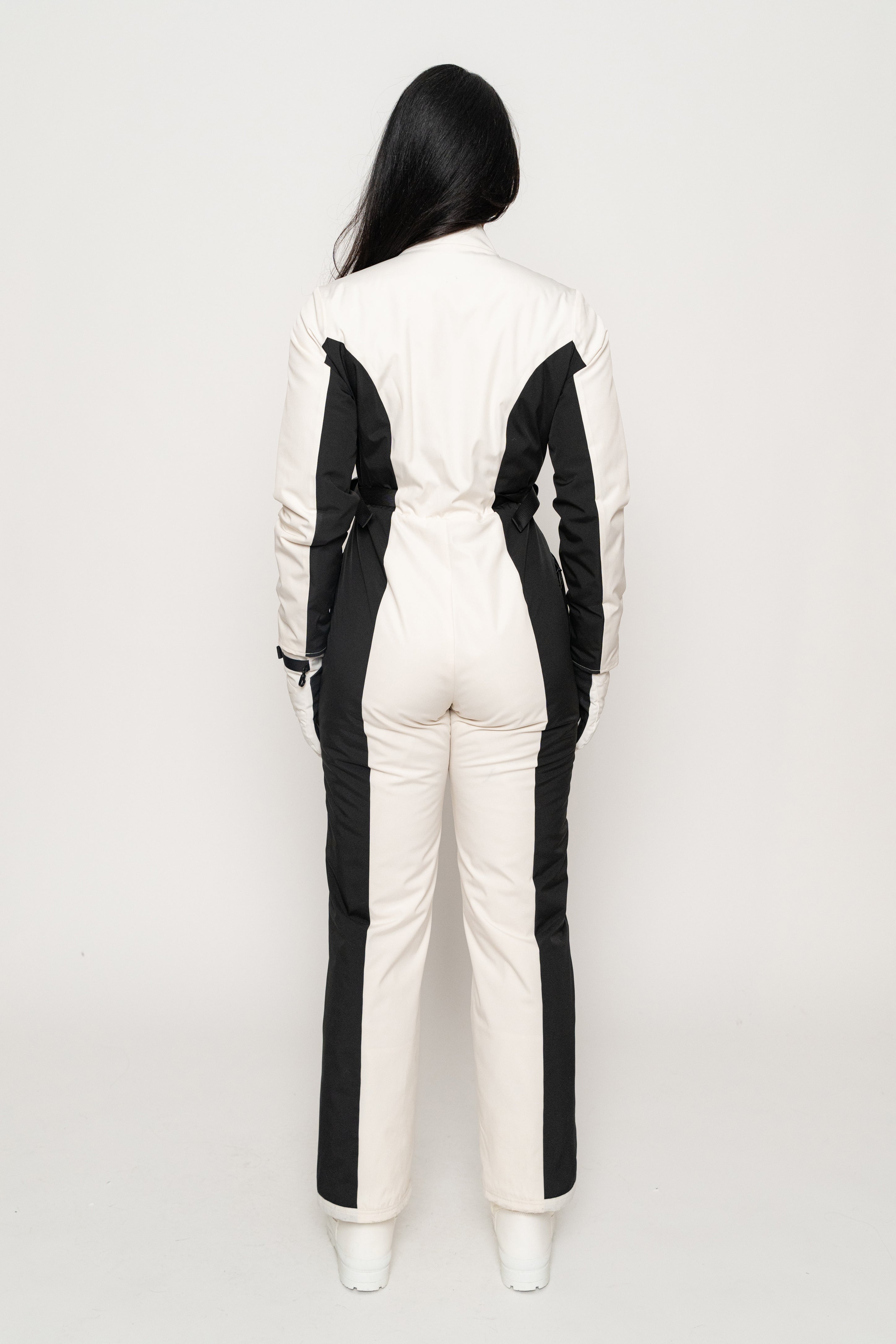 Ivory Polar Escape Ski Suit - JLUXLABEL