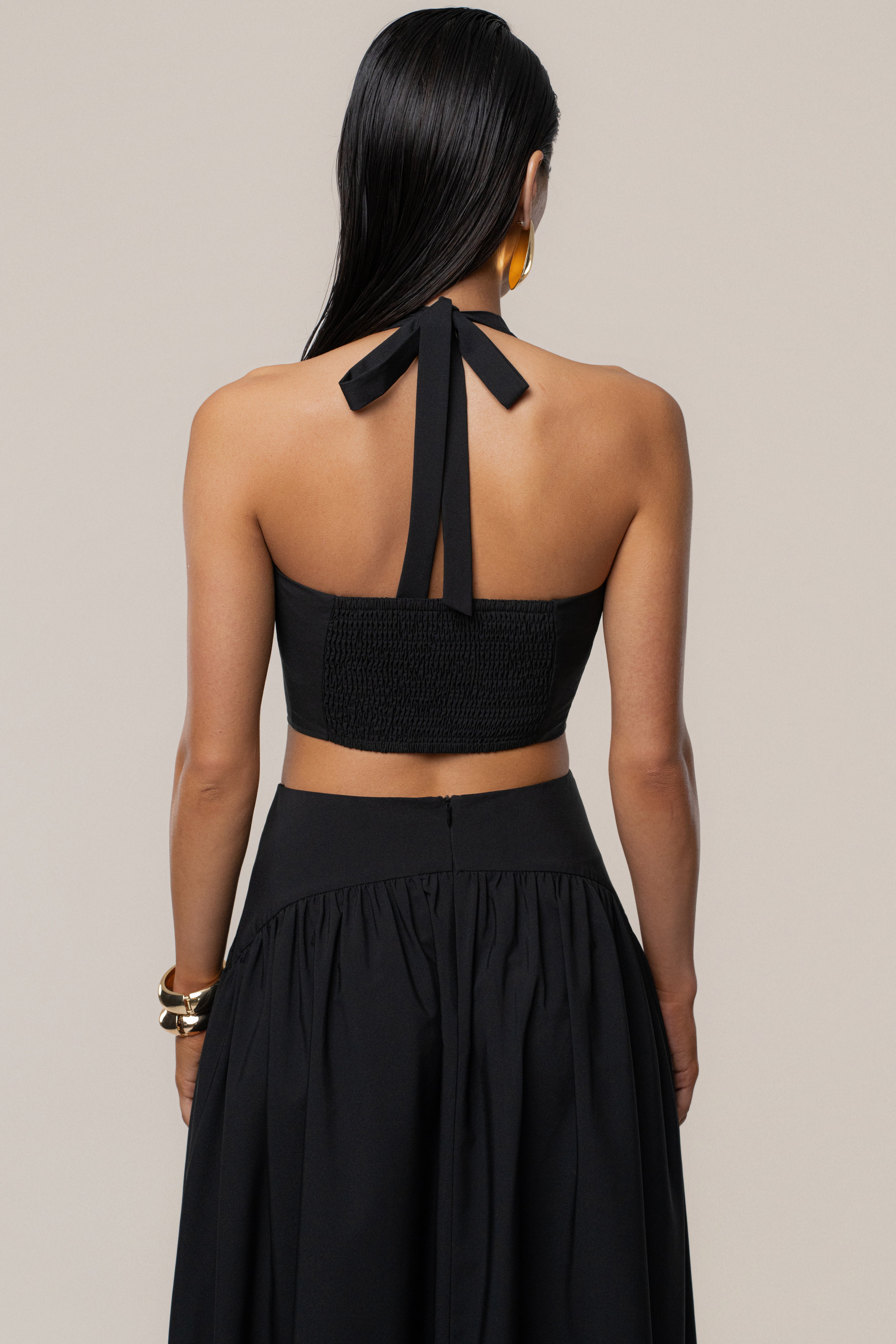 Black Haven Skirt Set - JLUXLABEL