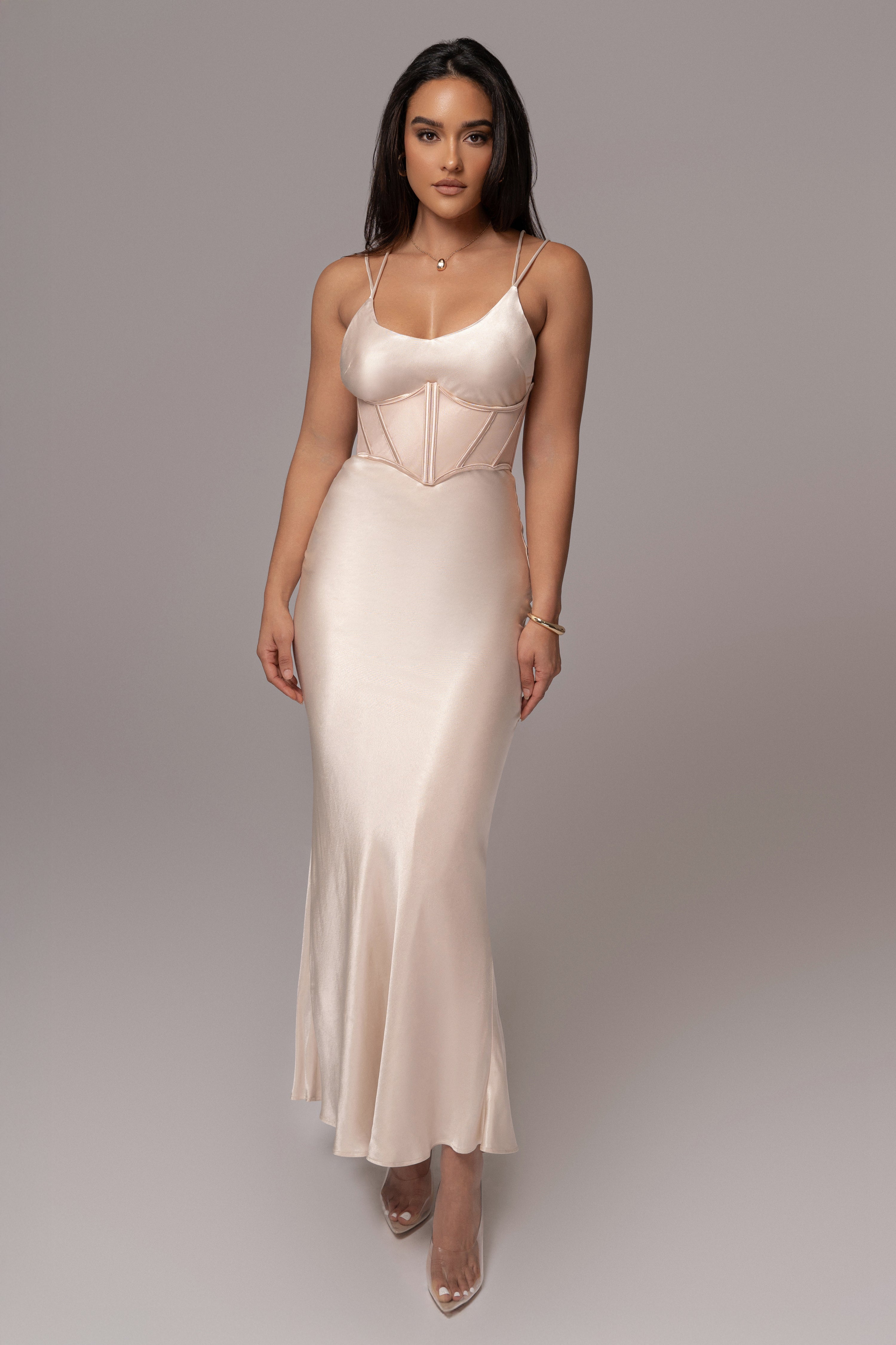 Beige Carmela Corset - JLUXLABEL