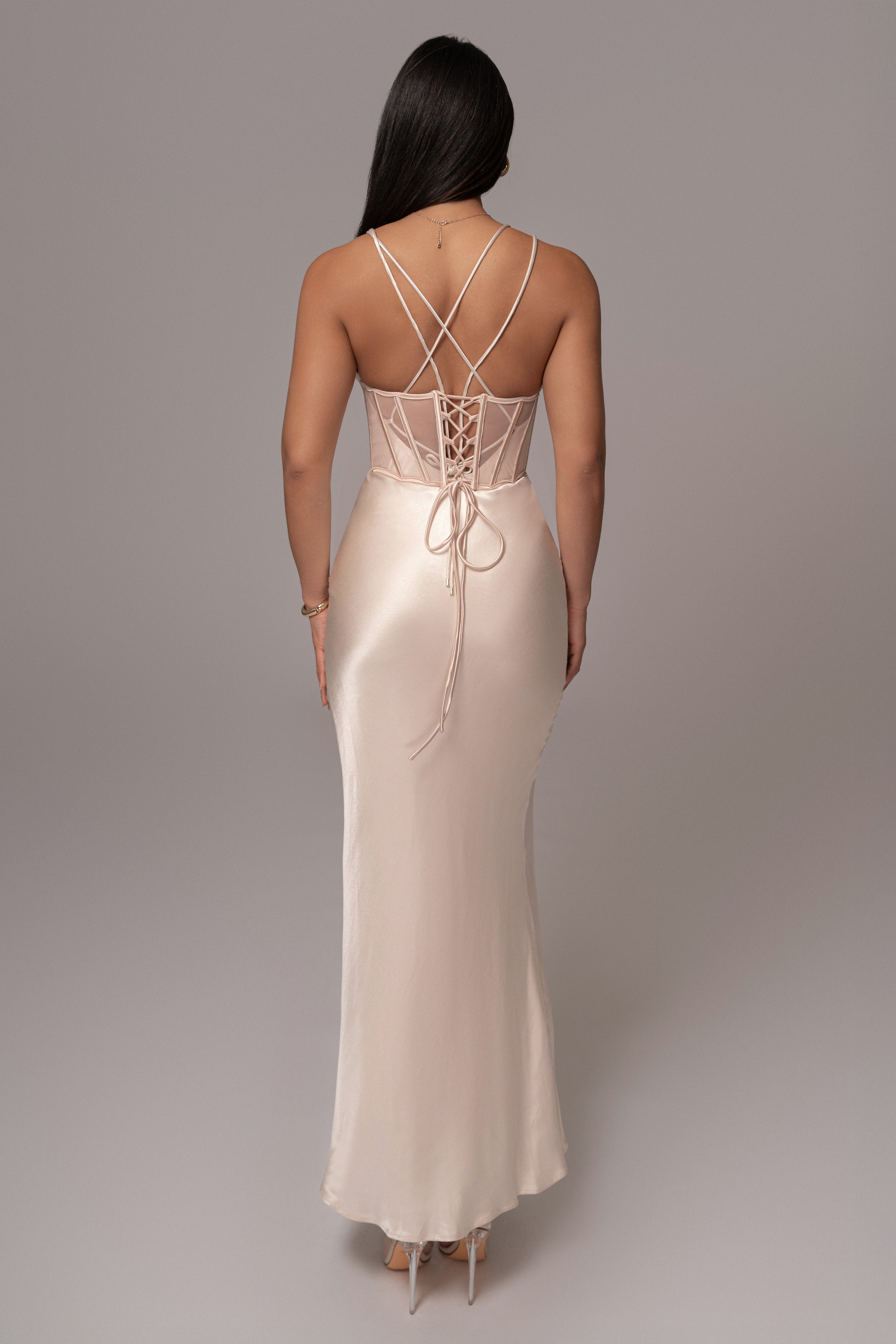 Beige Carmela Corset - JLUXLABEL