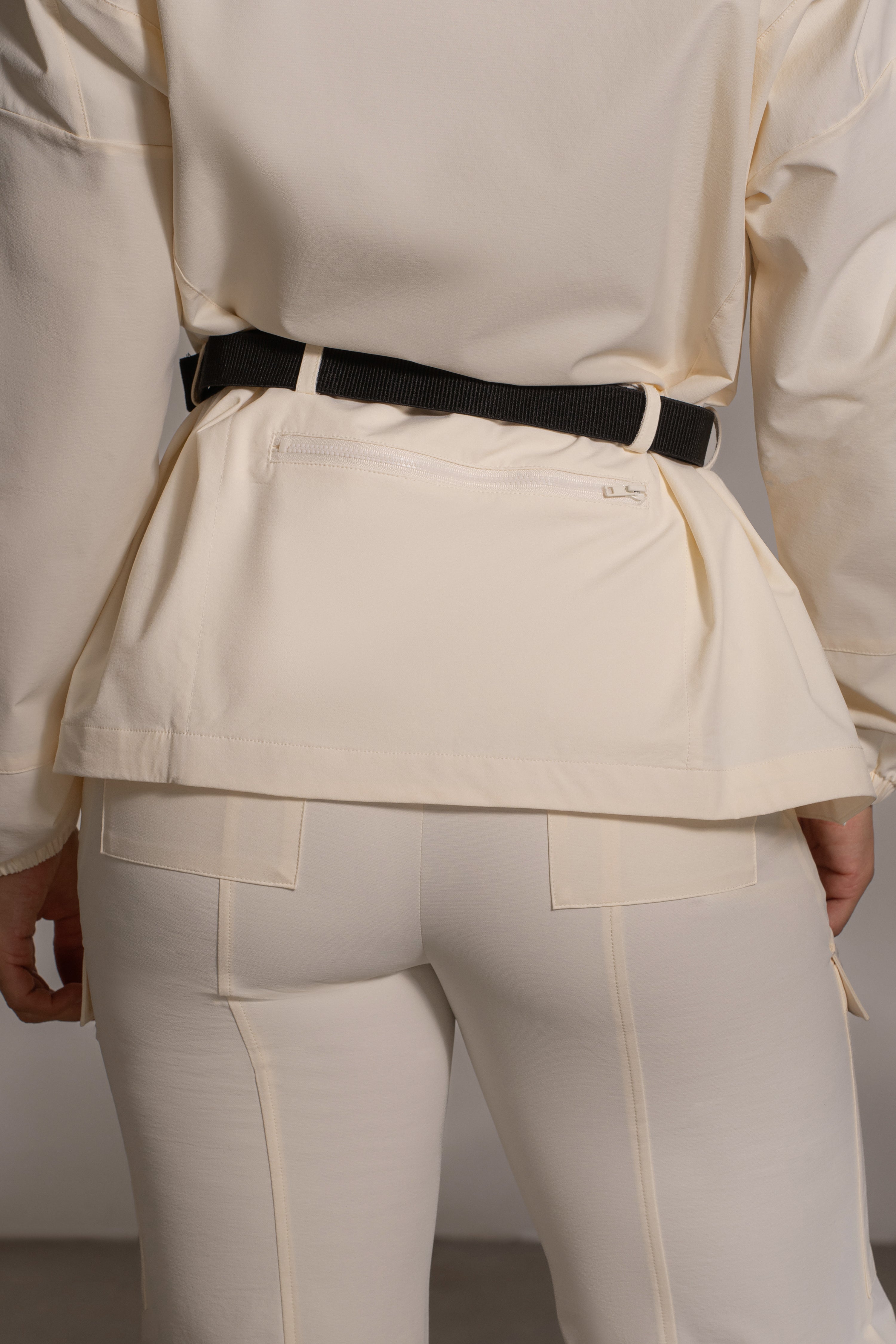 Buttercream Willow Belted Jacket - JLUXLABEL