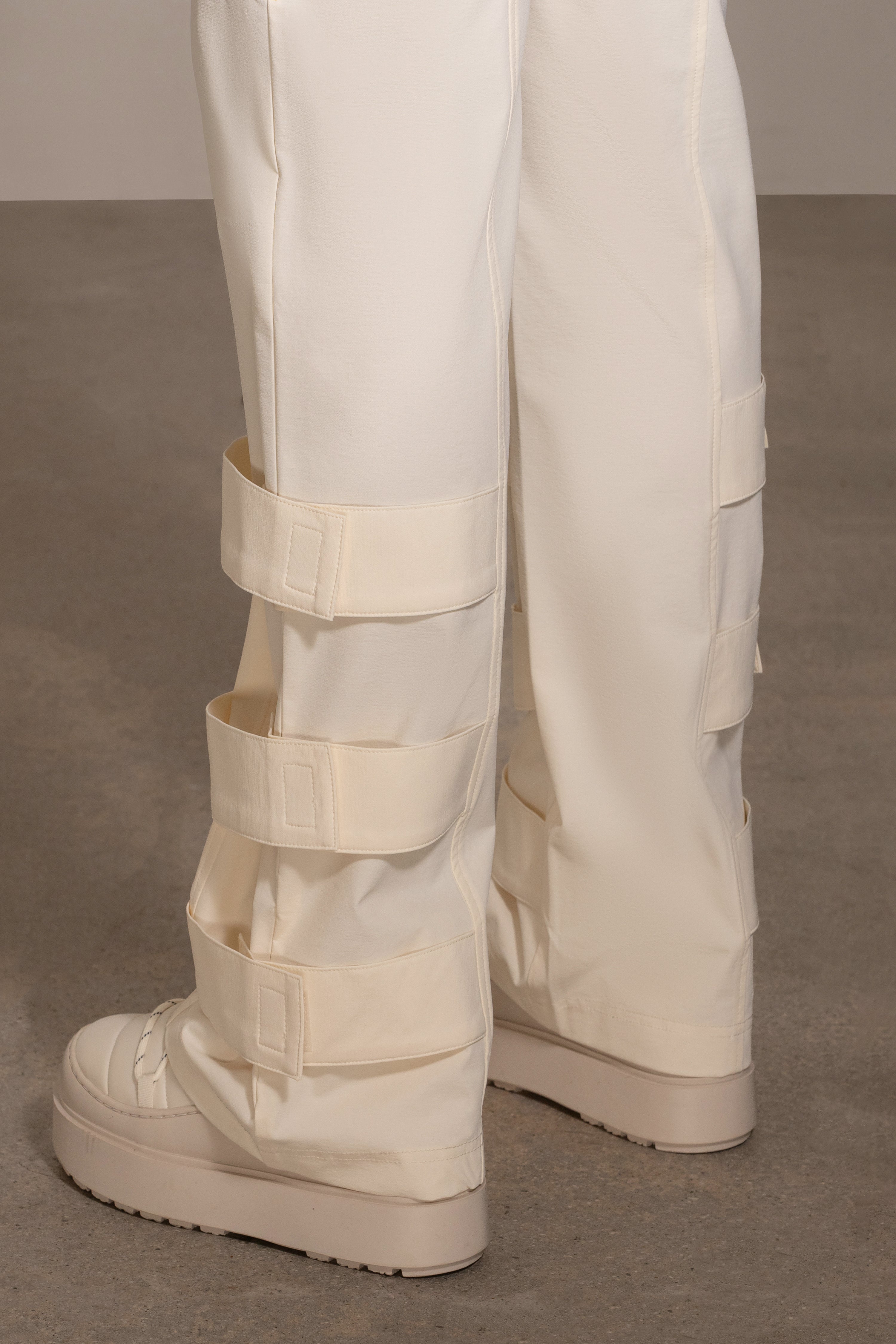 Buttercream Nyah Nylon Utility Pants - JLUXLABEL