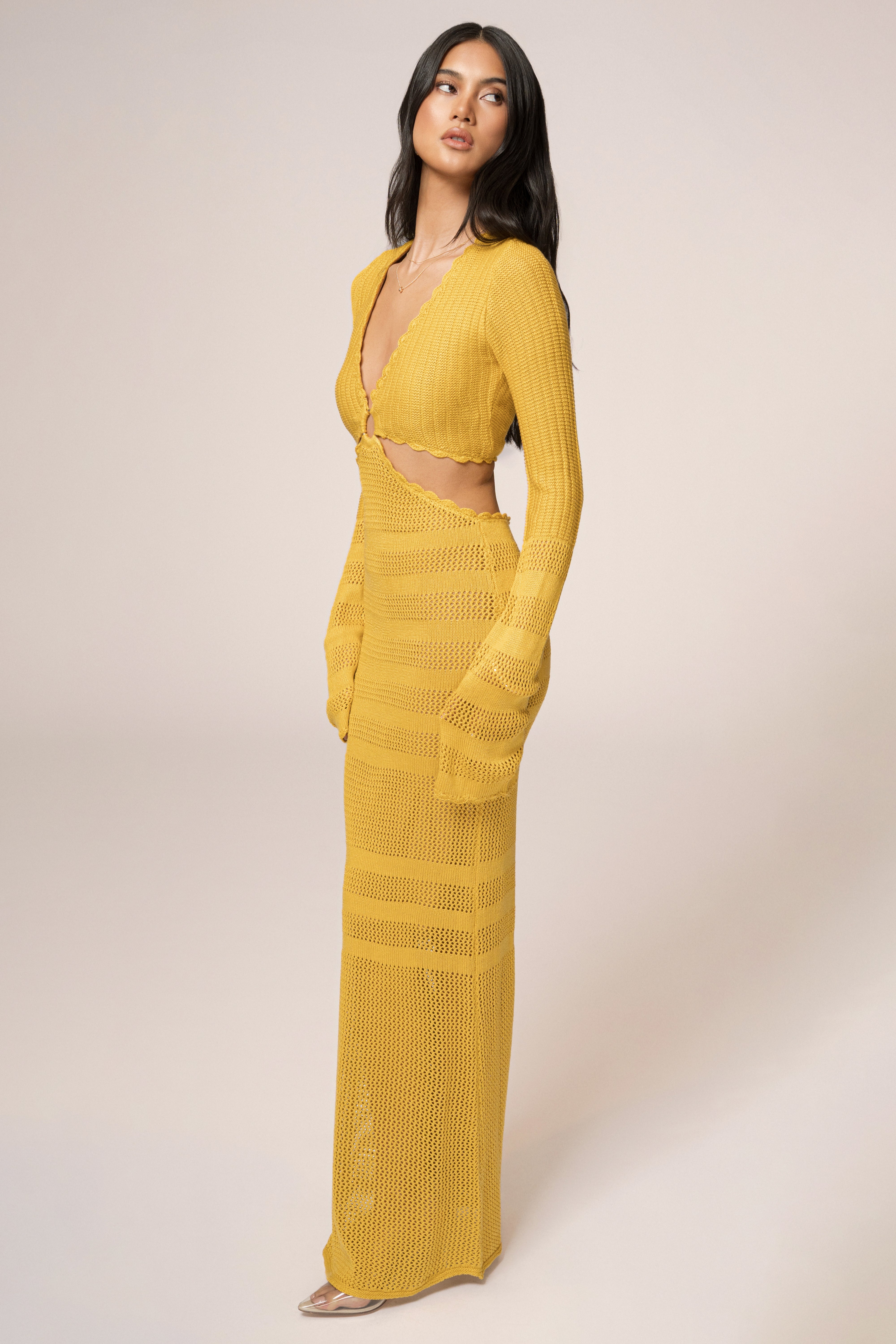 Yellow Blossom Haven Maxi Dress - JLUXLABEL