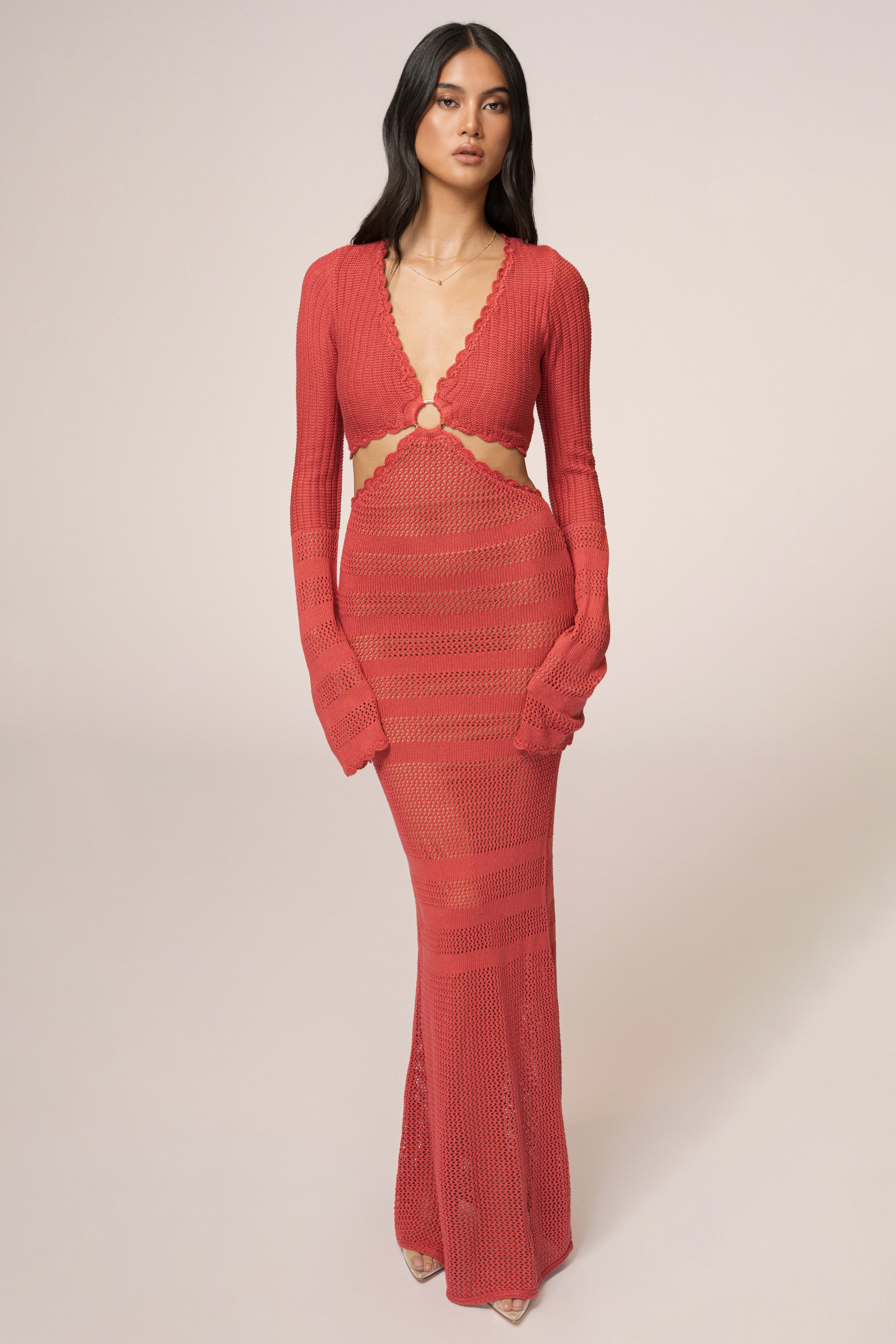 Berry Blossom Haven Maxi Dress - JLUXLABEL