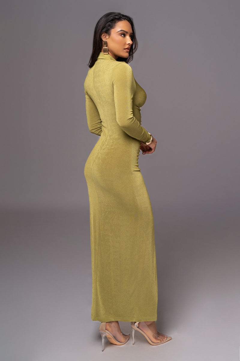 Moss Zahra Button Front Maxi Dress - JLUXLABEL
