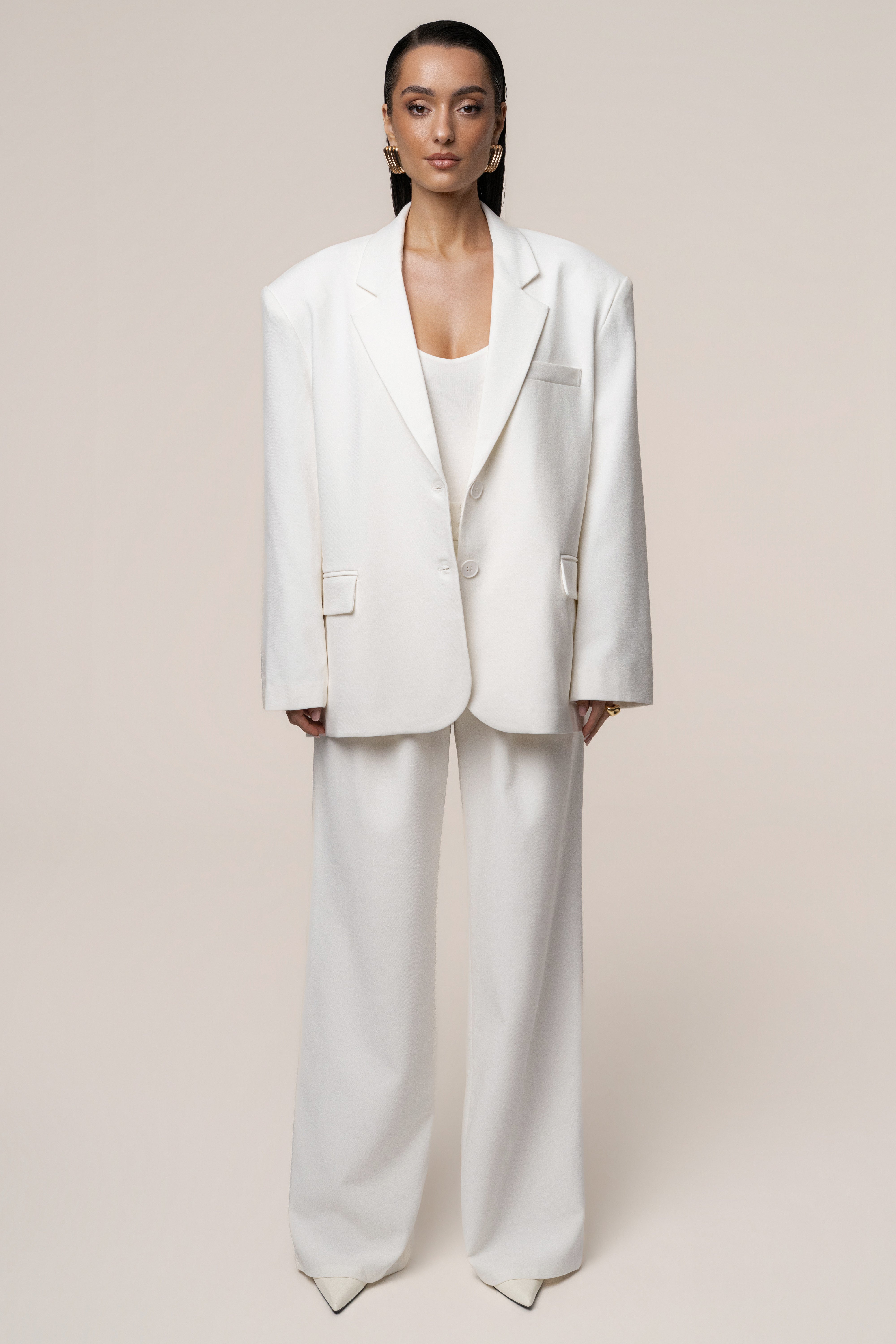Ivory Core Standard Blazer - JLUXLABEL