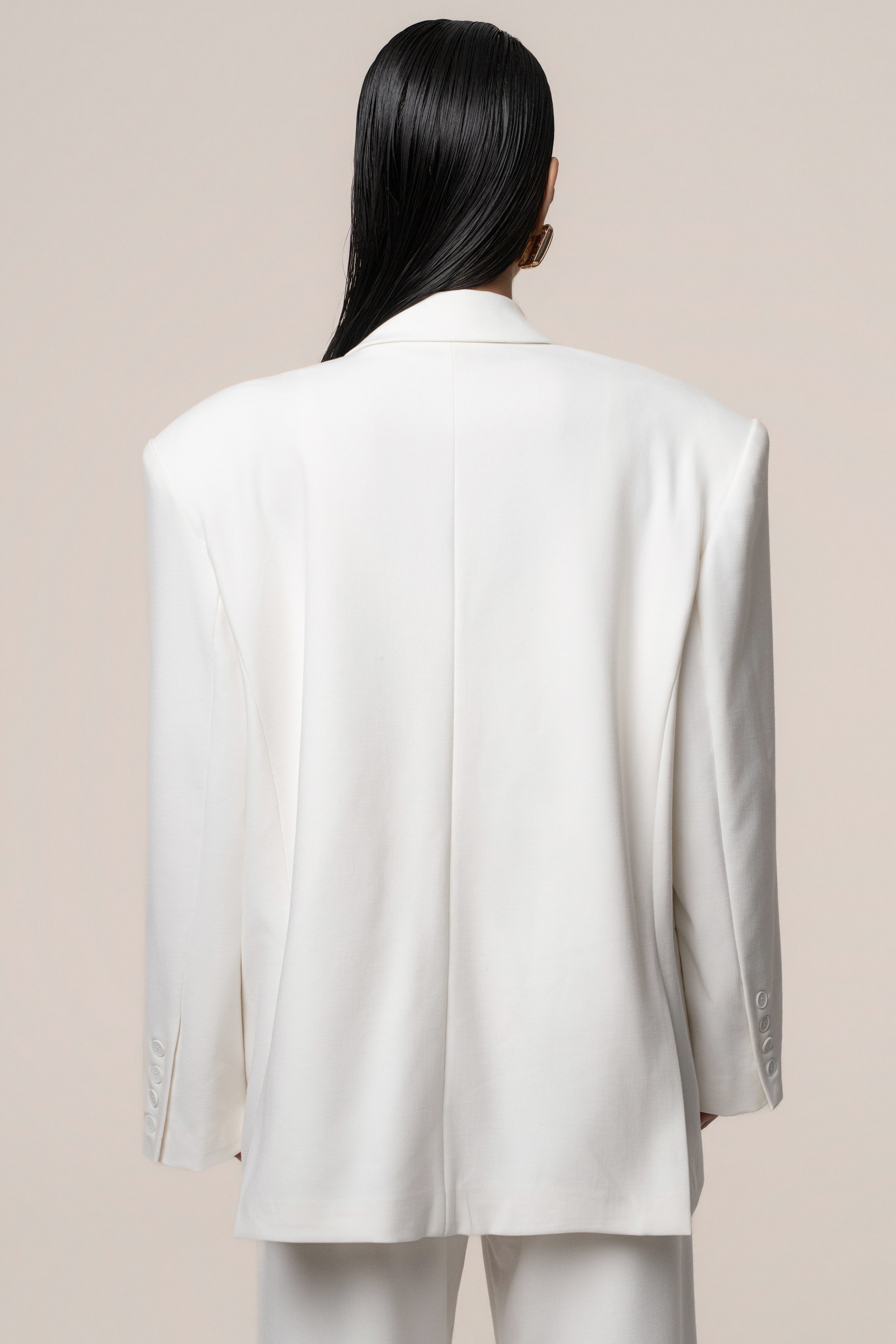 Ivory Core Standard Blazer - JLUXLABEL