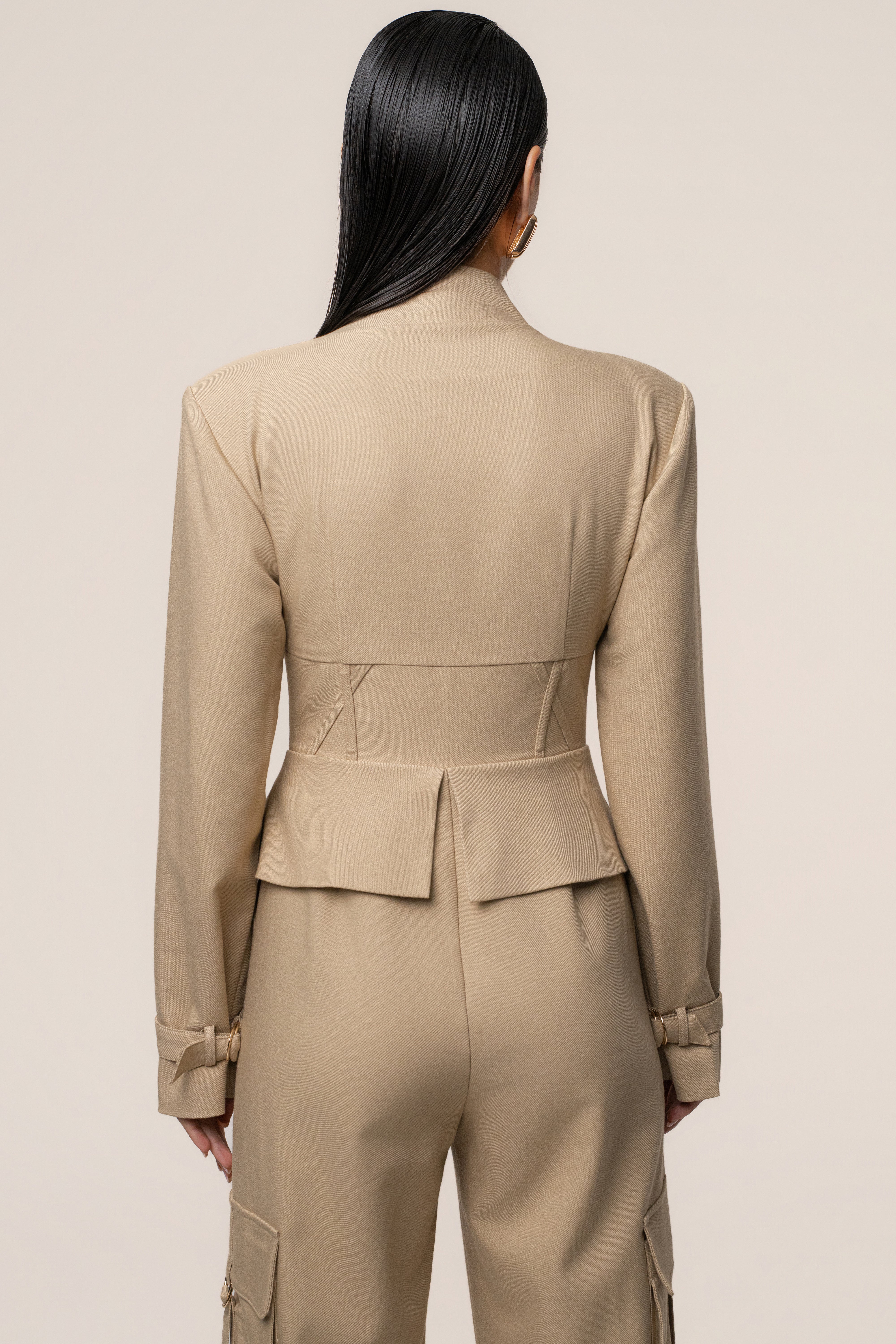 Stone Day Off Cargo Jumpsuit - JLUXLABEL