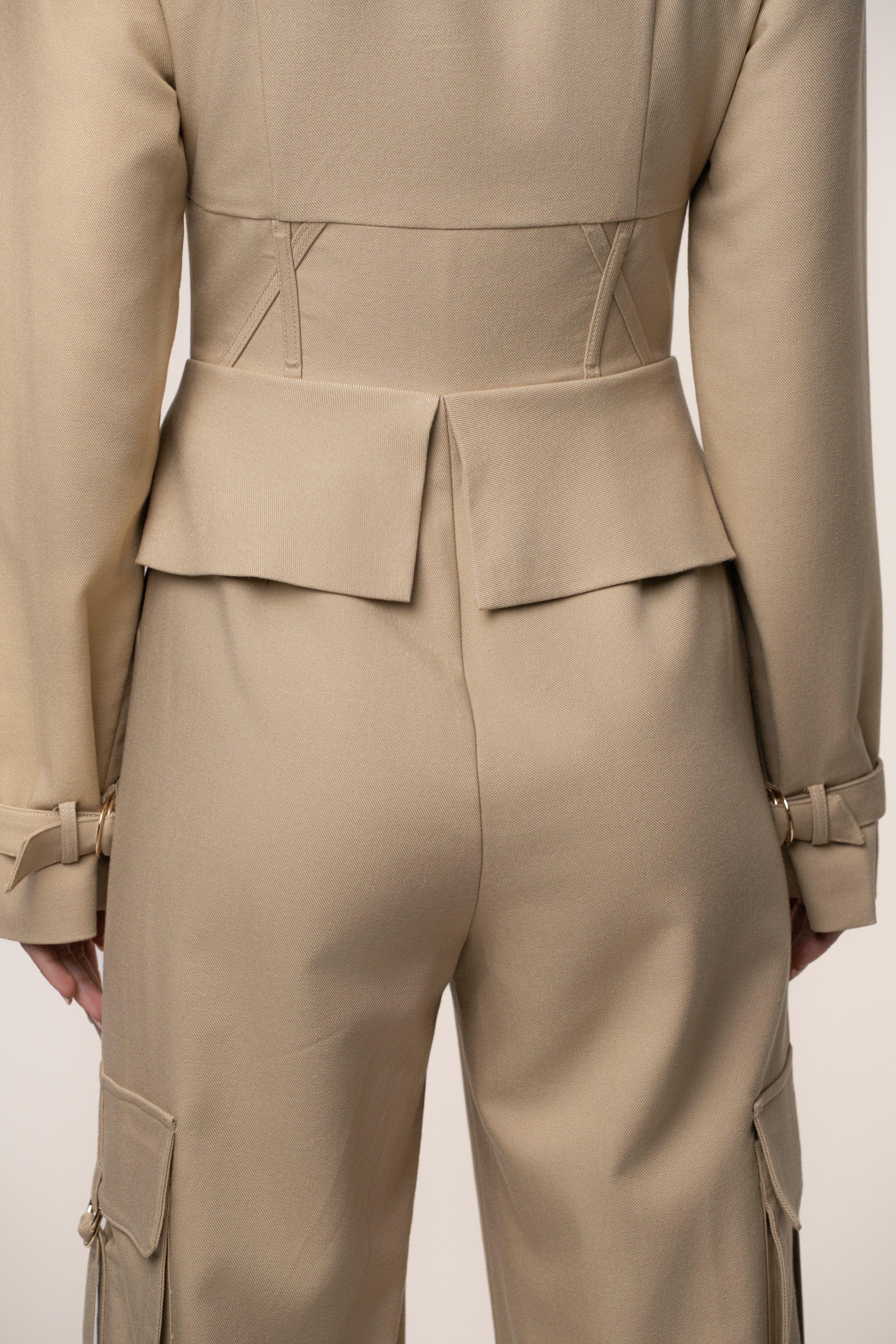 Stone Day Off Cargo Jumpsuit - JLUXLABEL