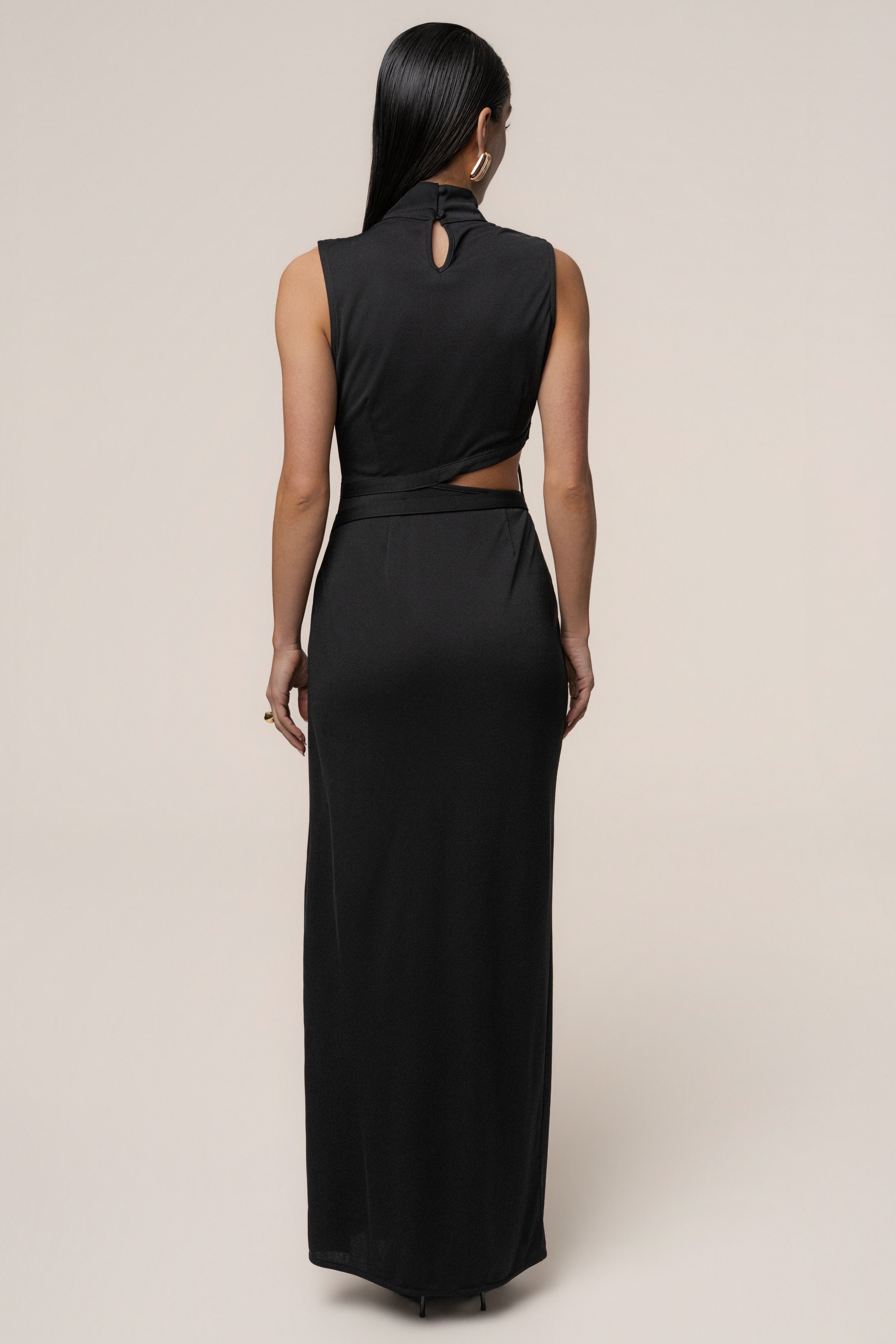 Black Behind The Scenes Dress - JLUXLABEL