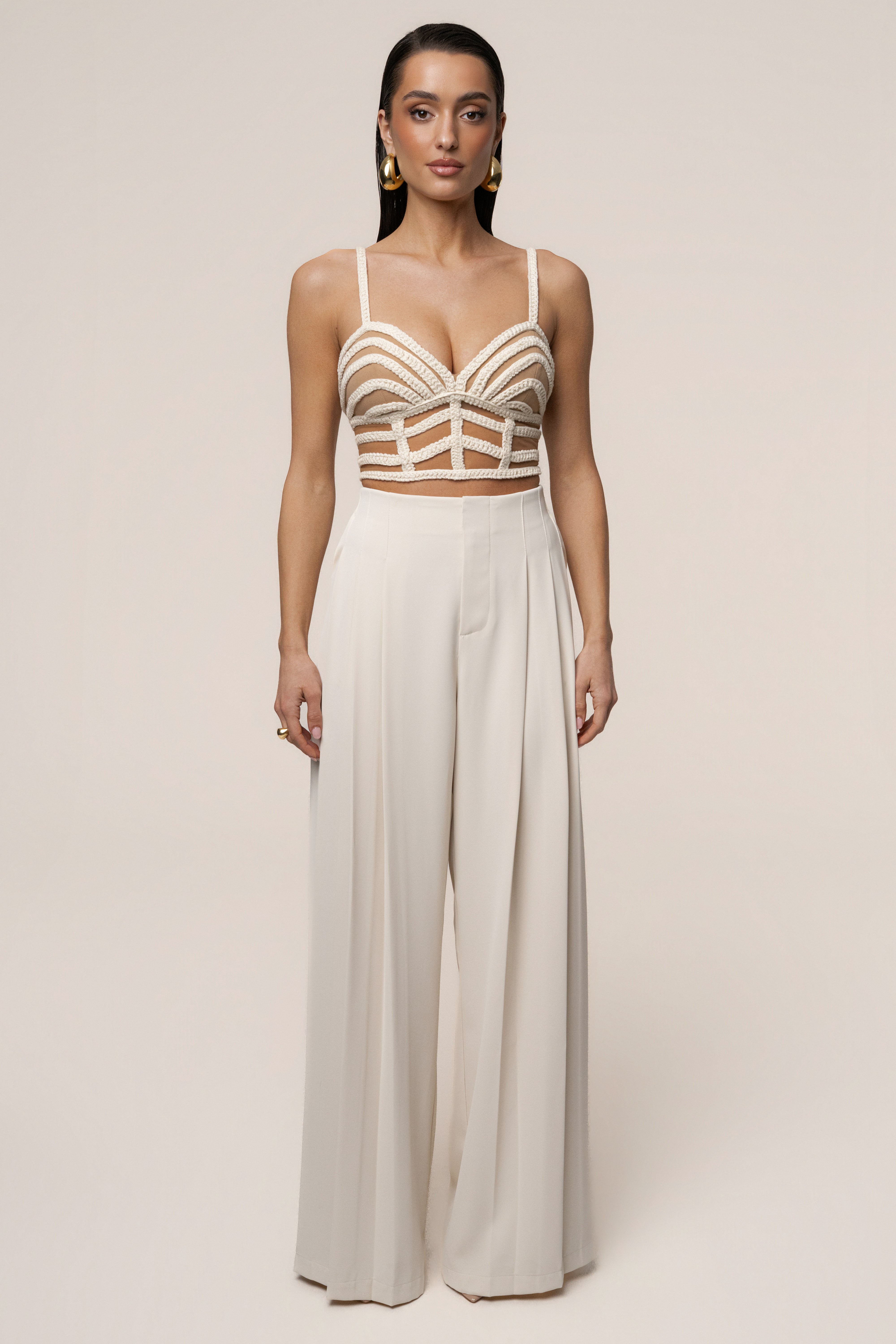 Ivory Serenity Bay Top - JLUXLABEL