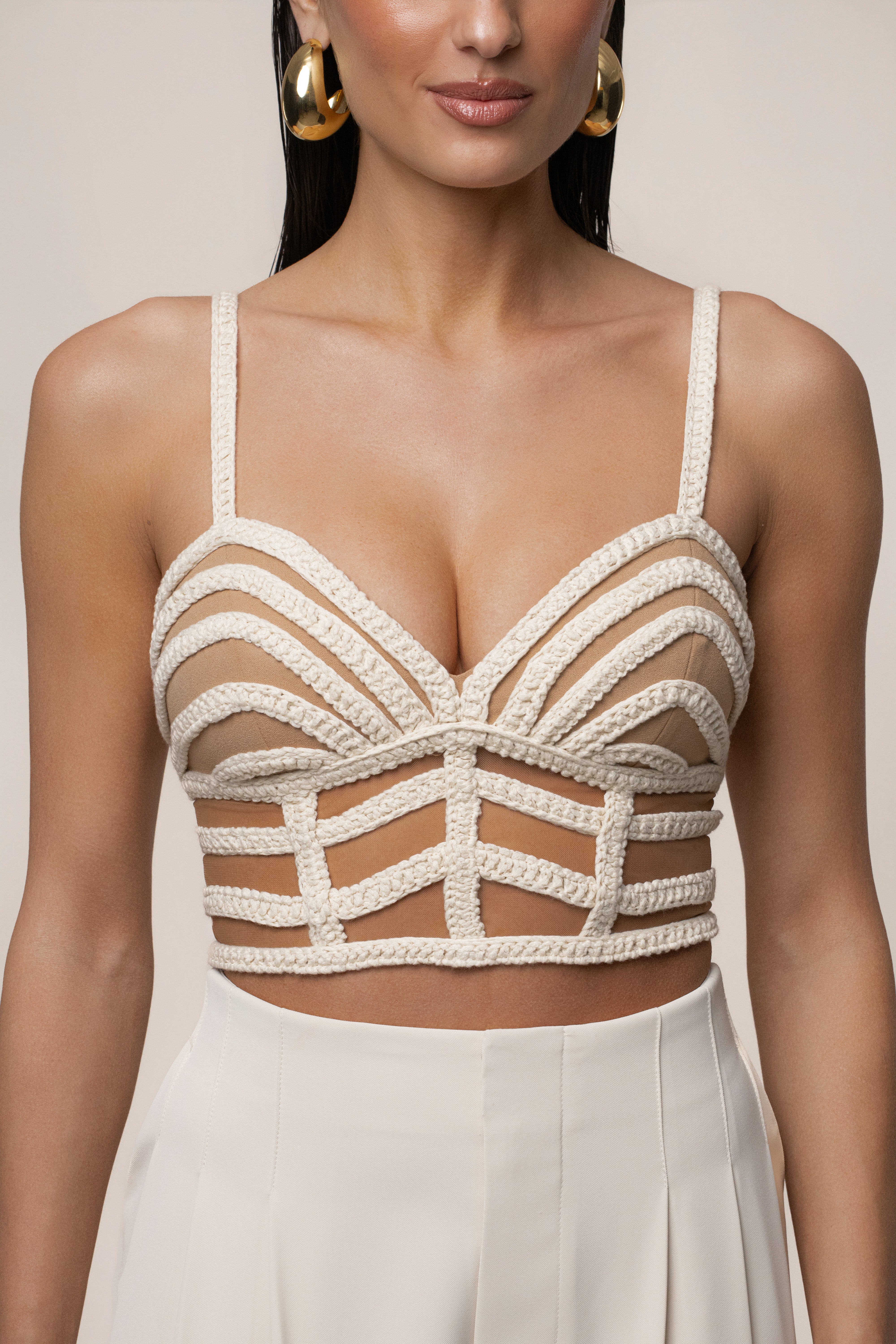 Ivory Serenity Bay Top - JLUXLABEL