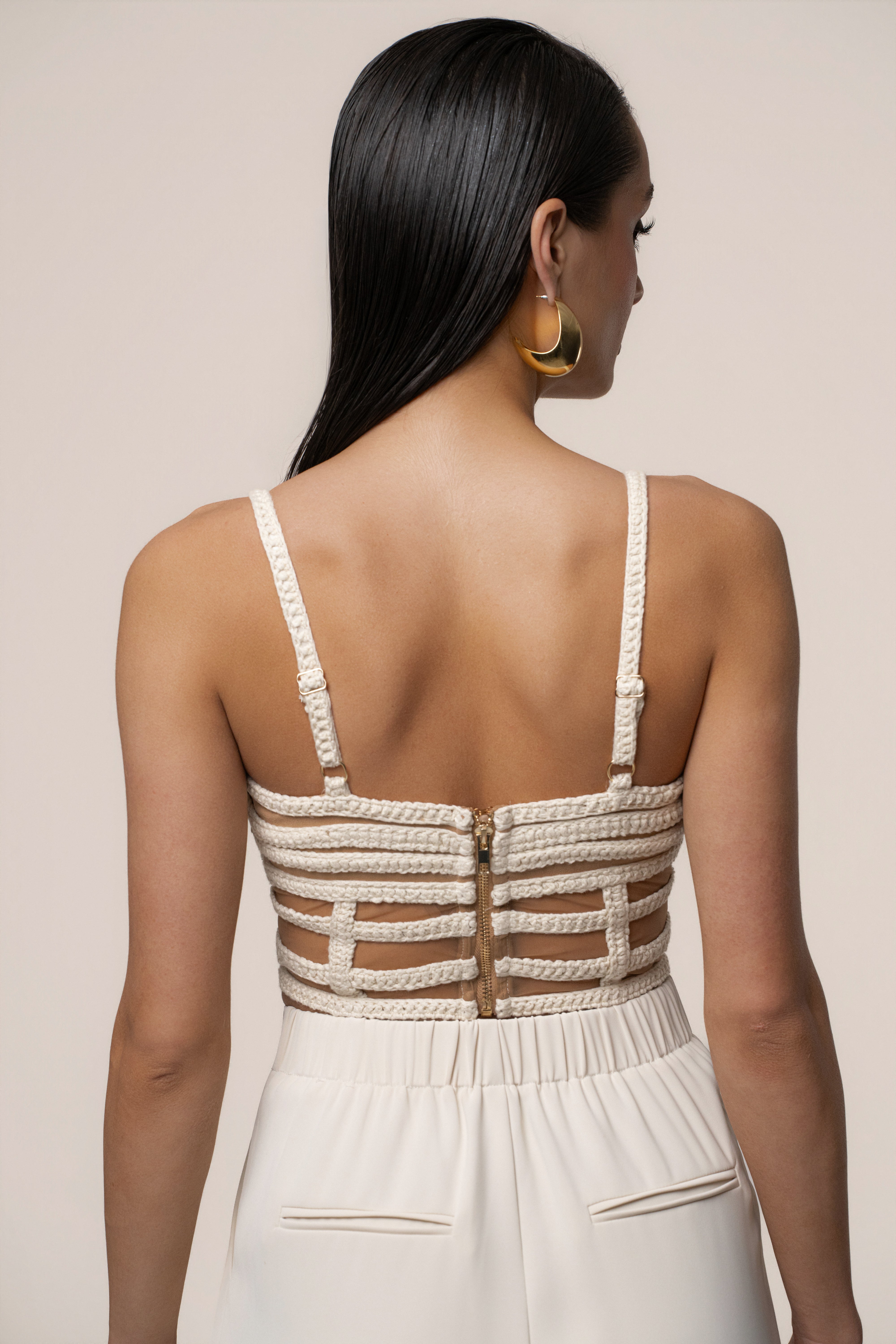 Ivory Serenity Bay Top - JLUXLABEL