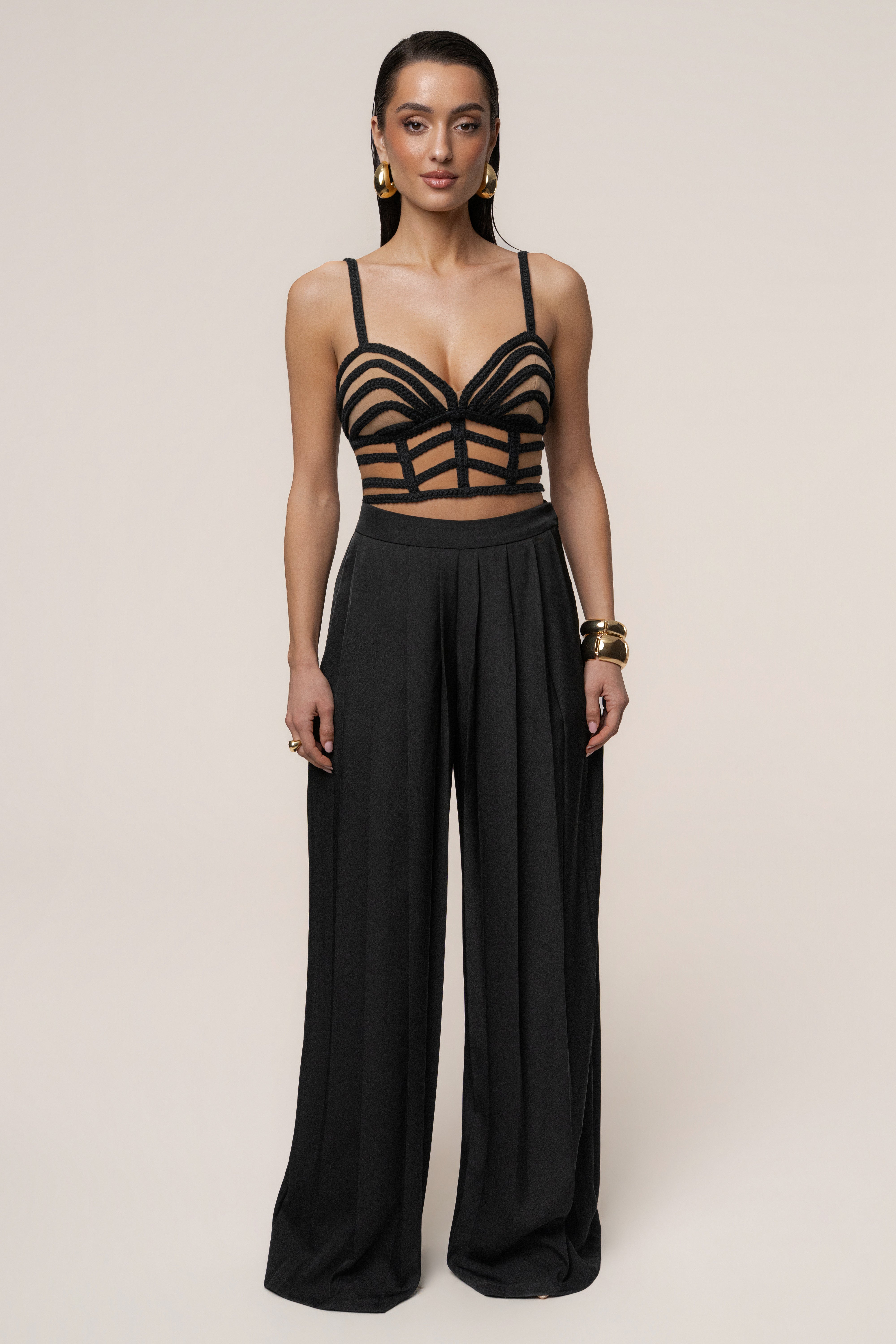 Black Serenity Bay Top - JLUXLABEL