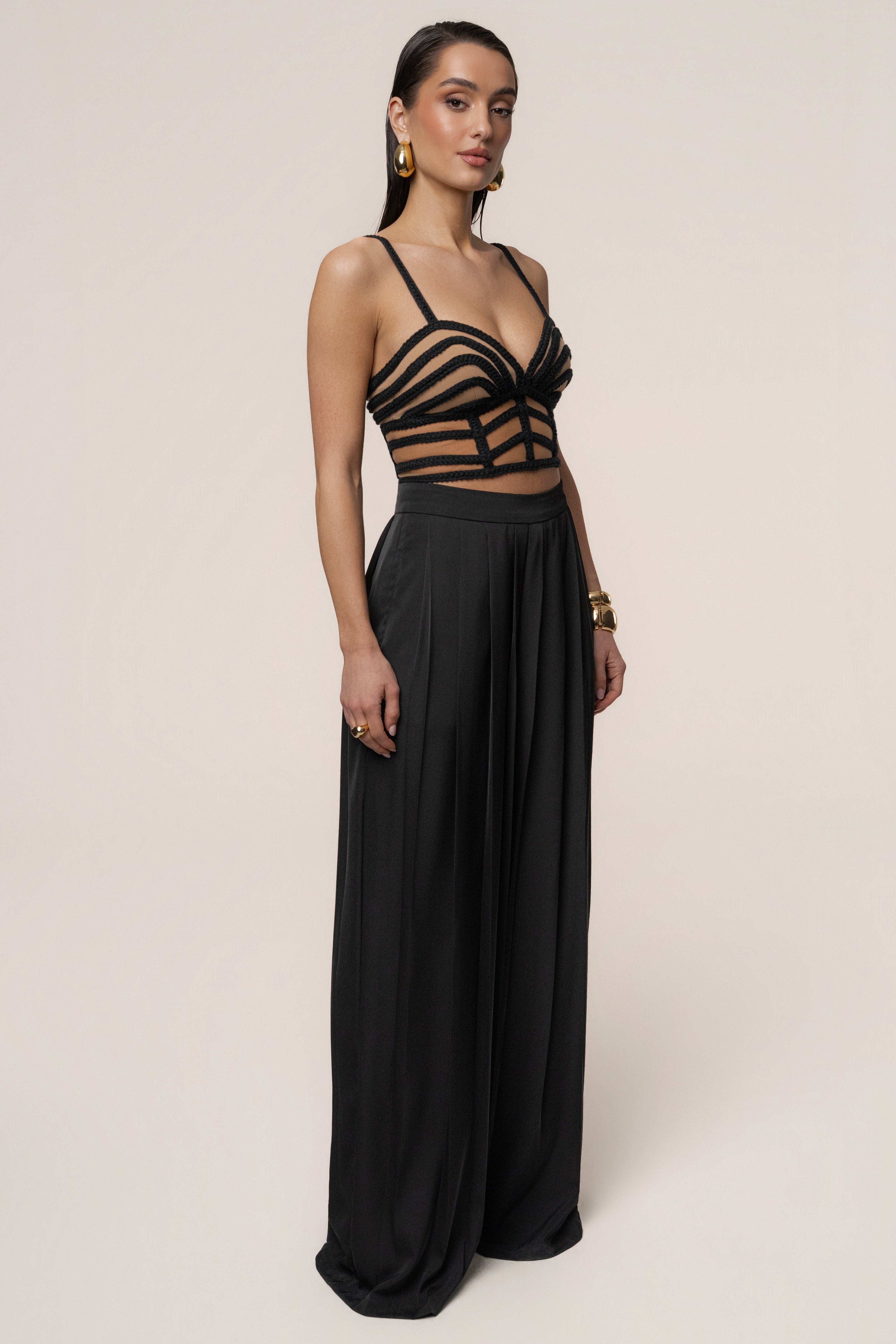 Black Serenity Bay Top - JLUXLABEL