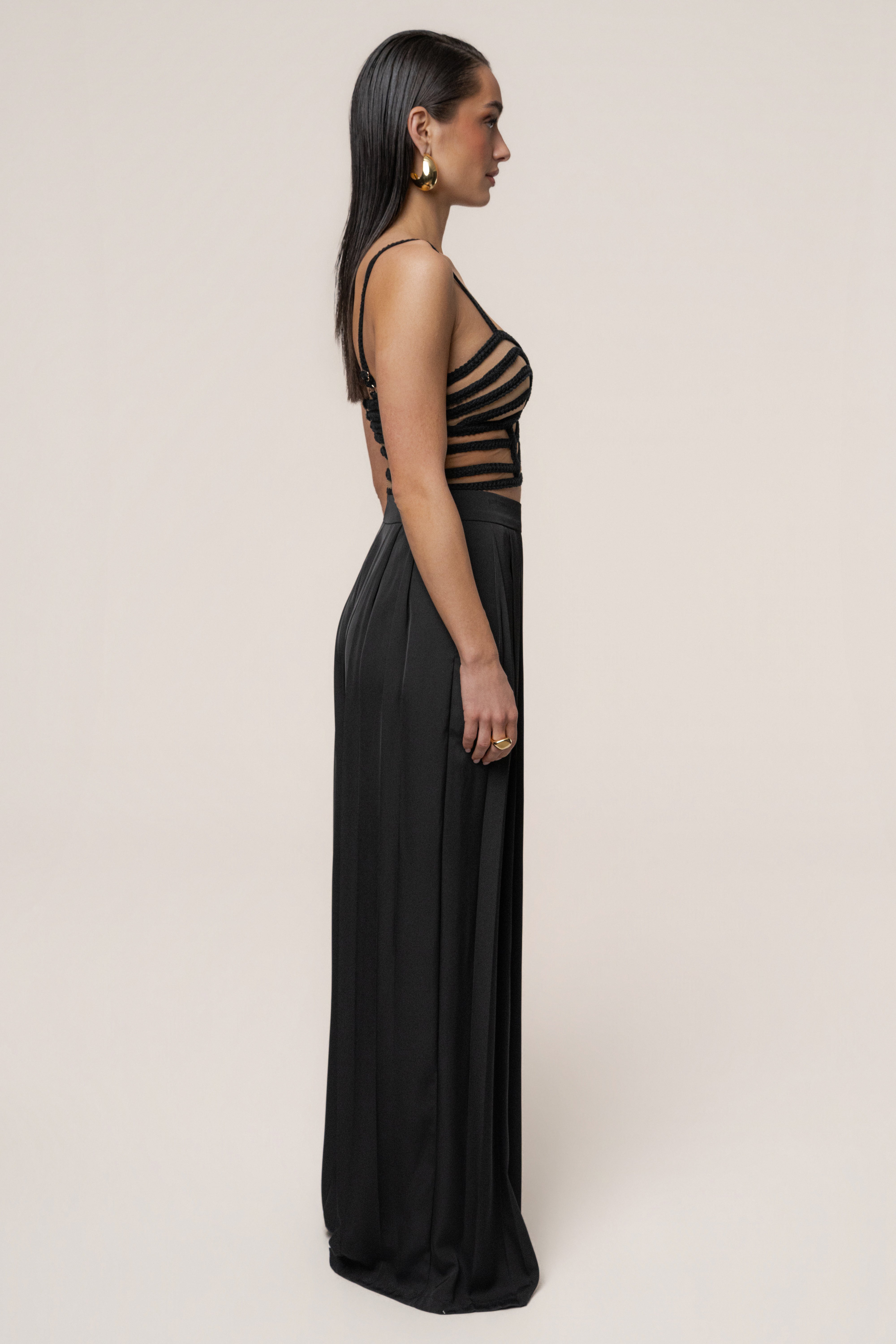 Black Serenity Bay Top - JLUXLABEL