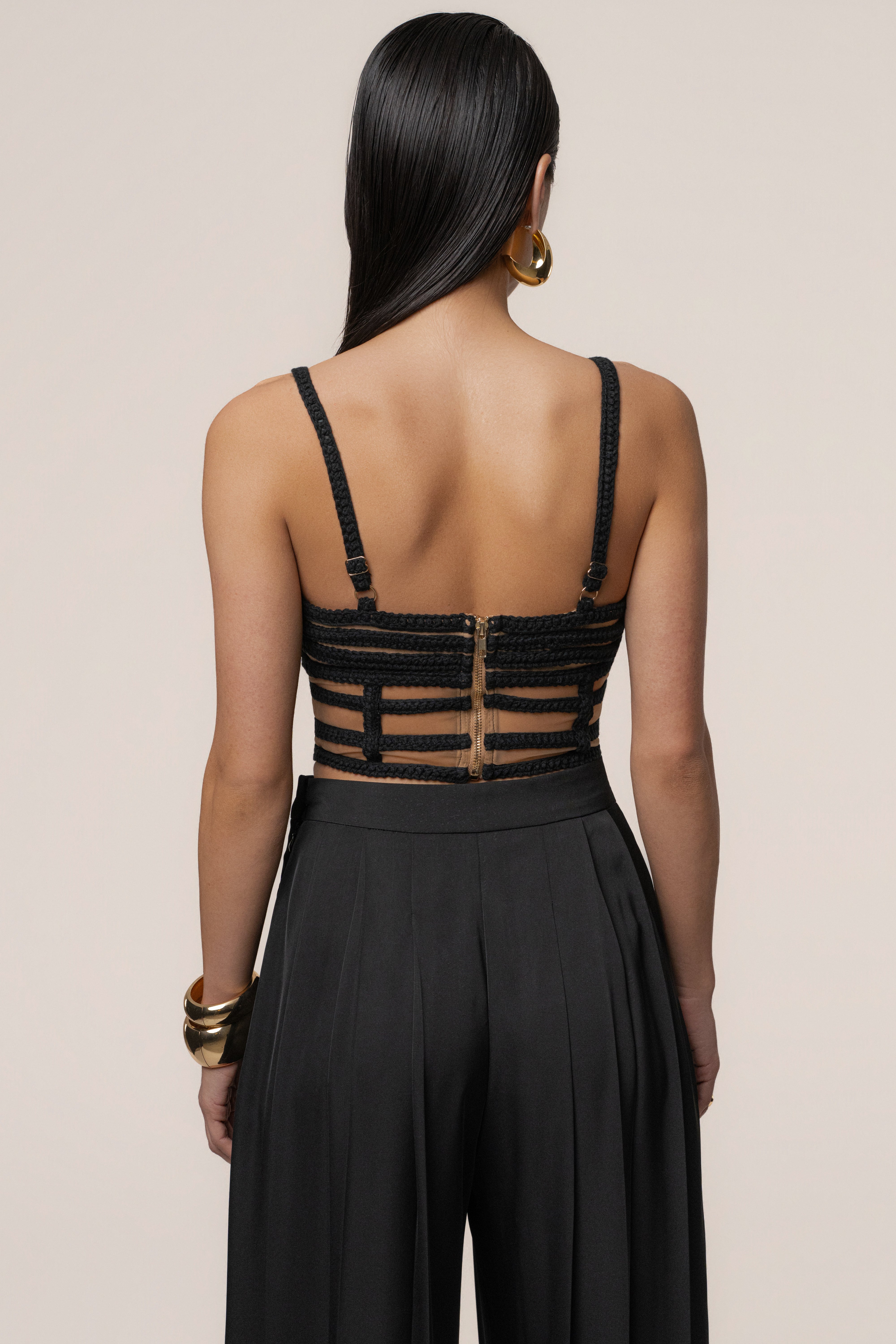 Black Serenity Bay Top - JLUXLABEL