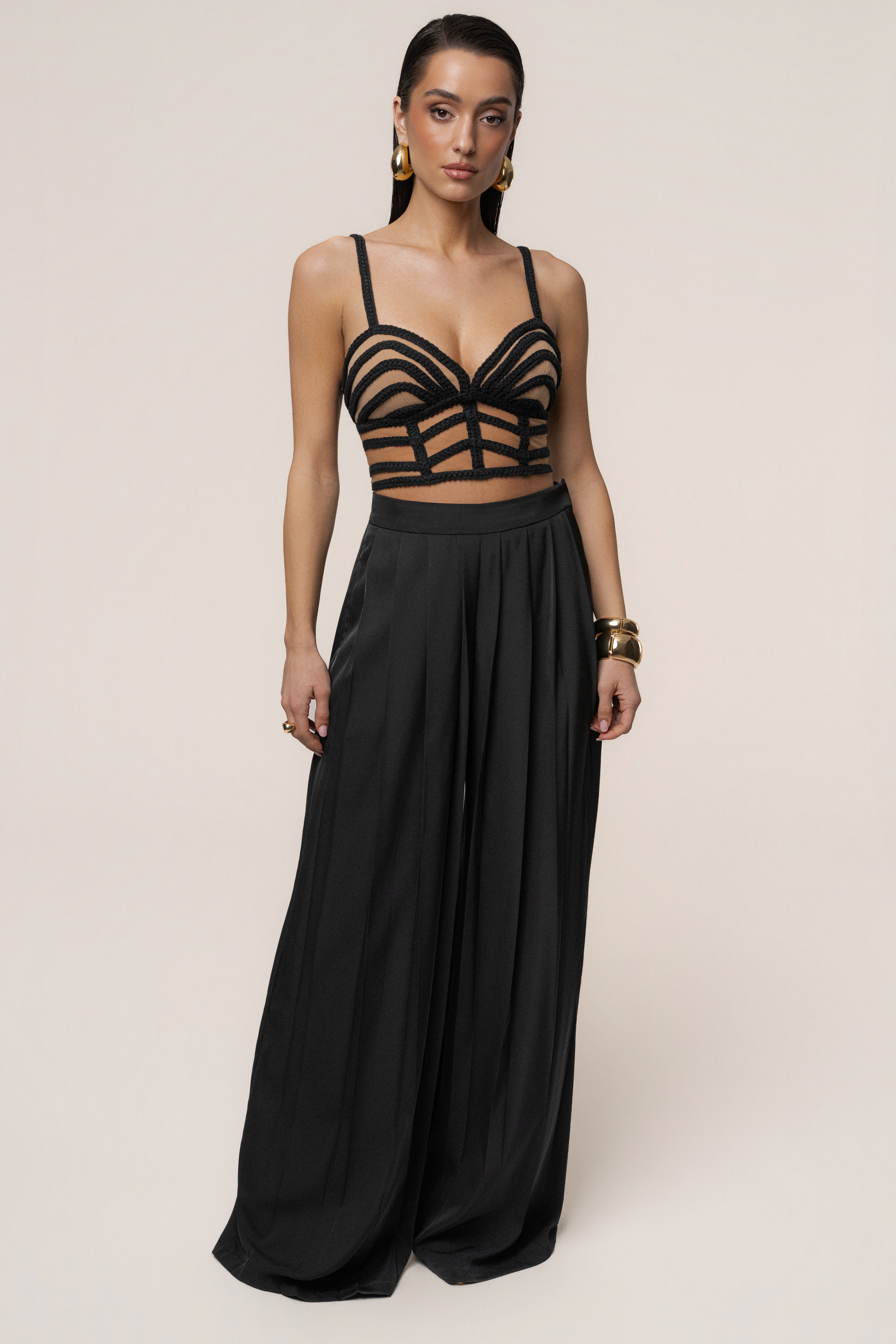 Black Serenity Bay Top - JLUXLABEL