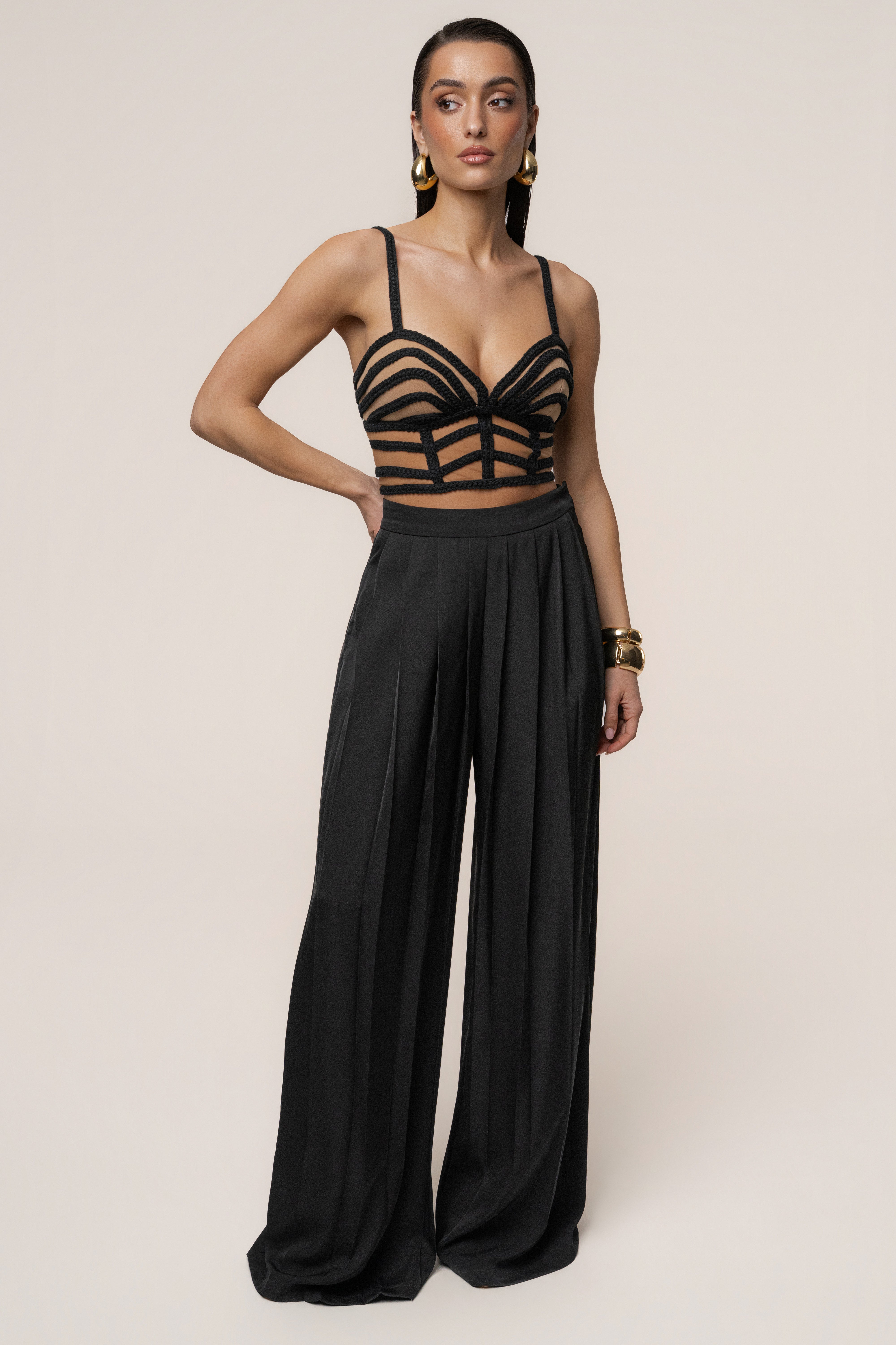 Black Serenity Bay Top - JLUXLABEL