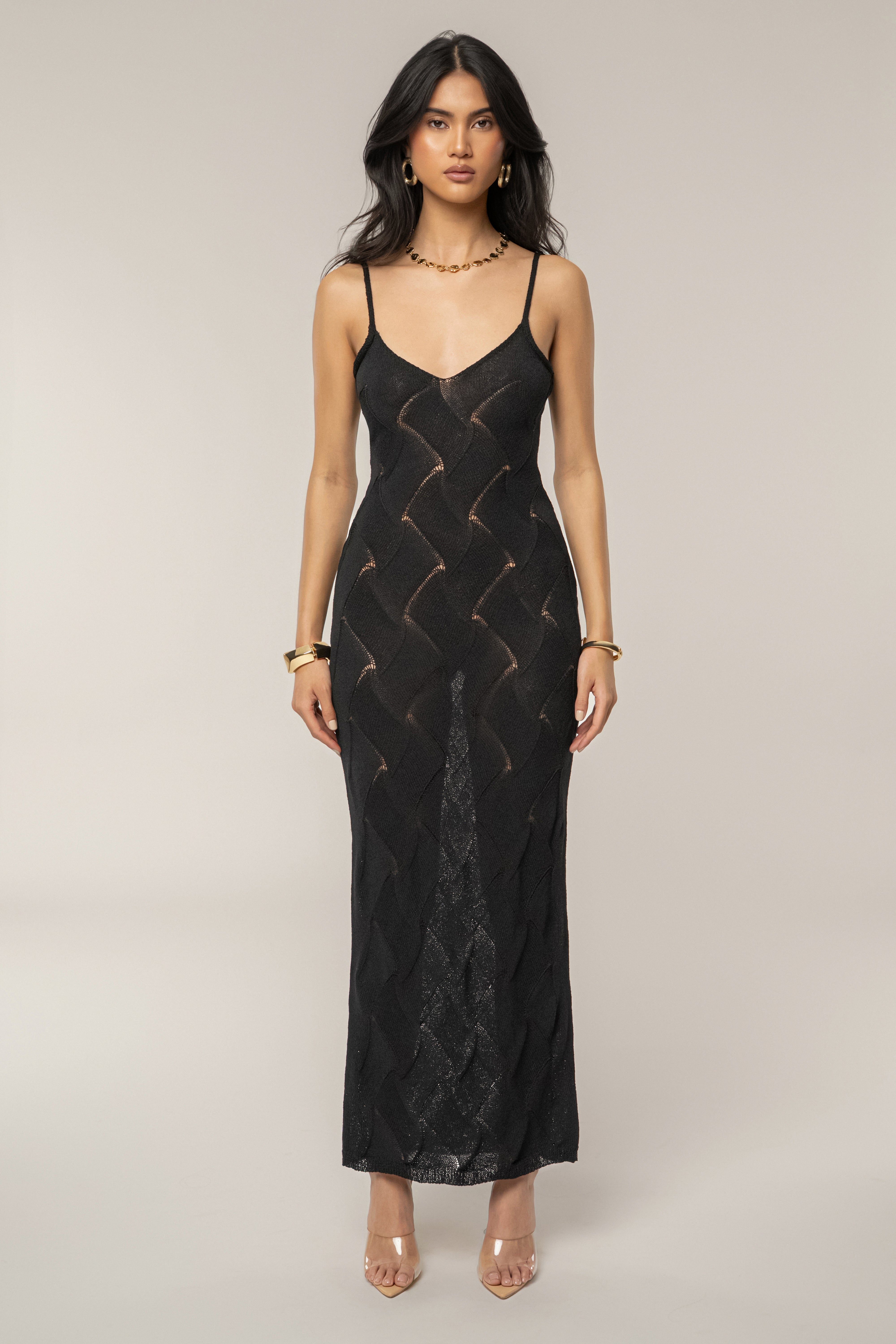 Black Betiana Maxi Dress - JLUXLABEL