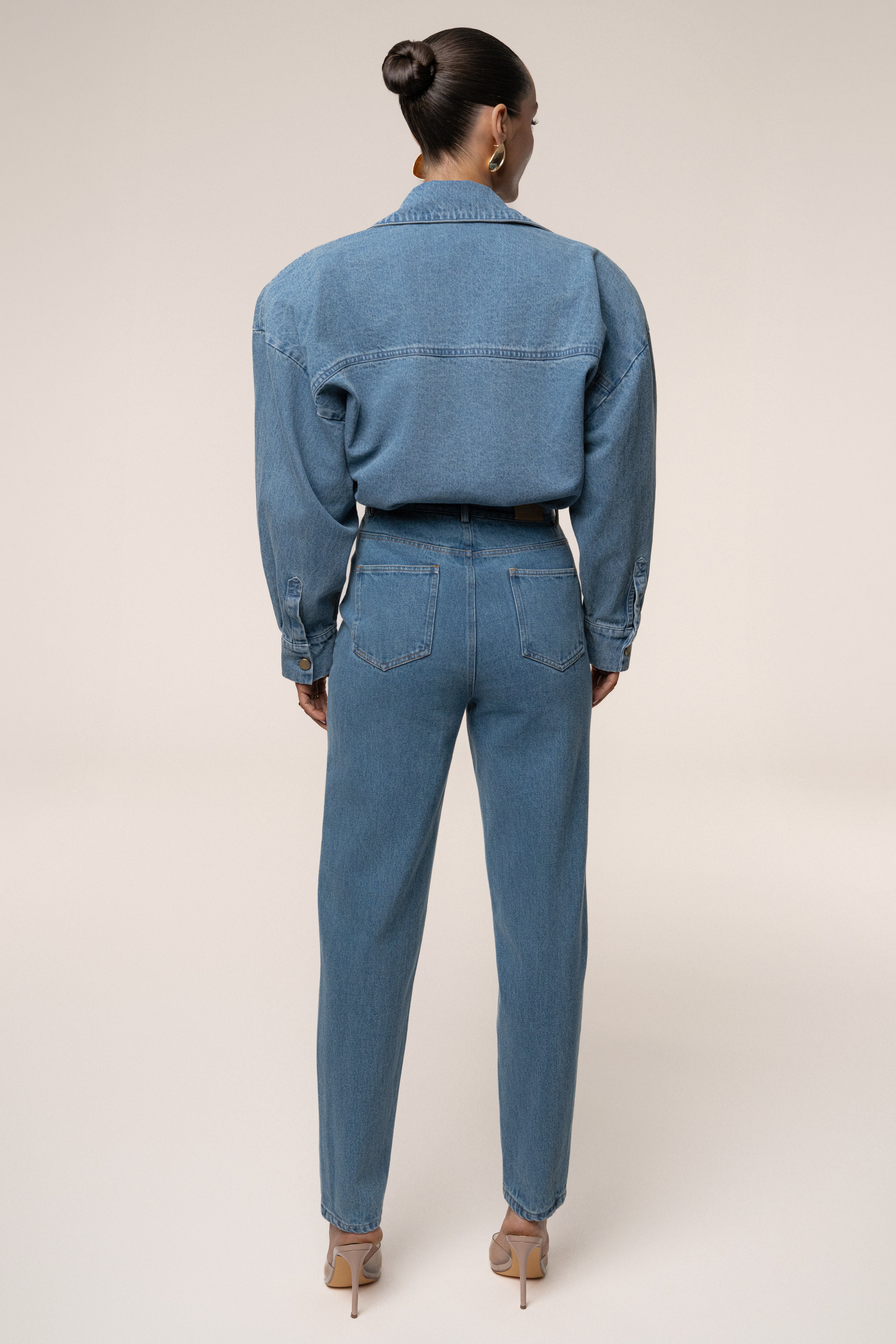 Denim Unstoppable Bodysuit - JLUXLABEL