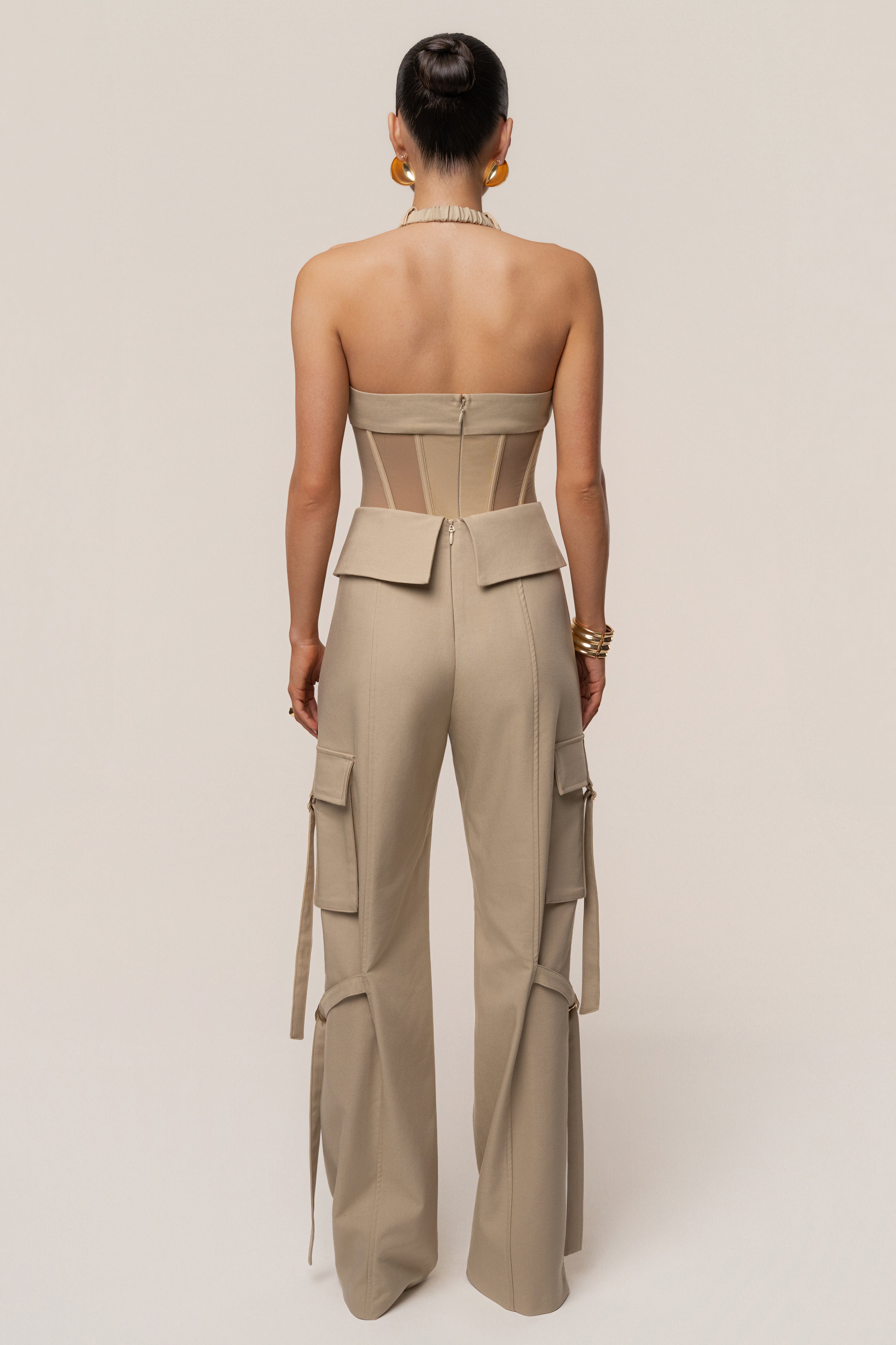 Stone Contour Corset Bodysuit - JLUXLABEL