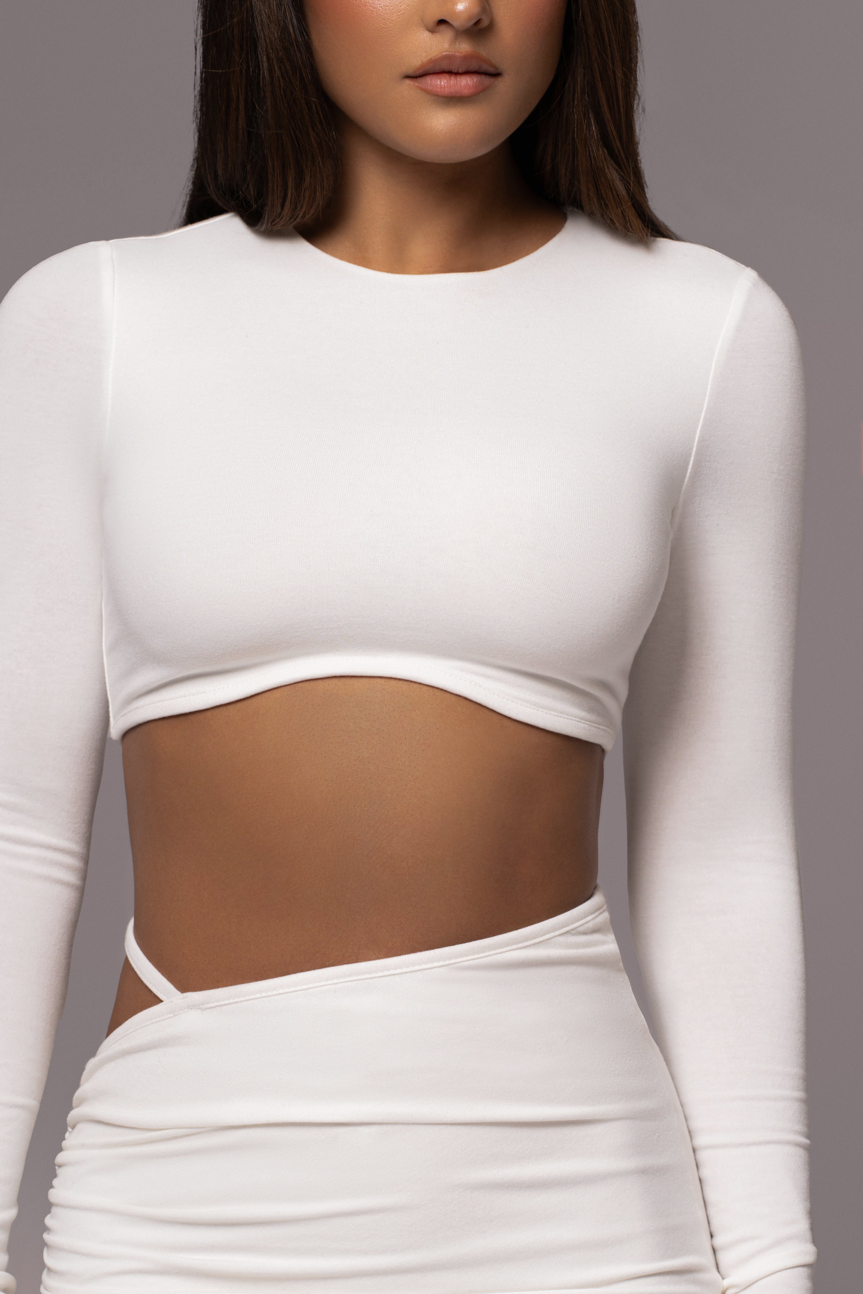 Ivory Verina Two Piece Skirt Set - JLUXLABEL