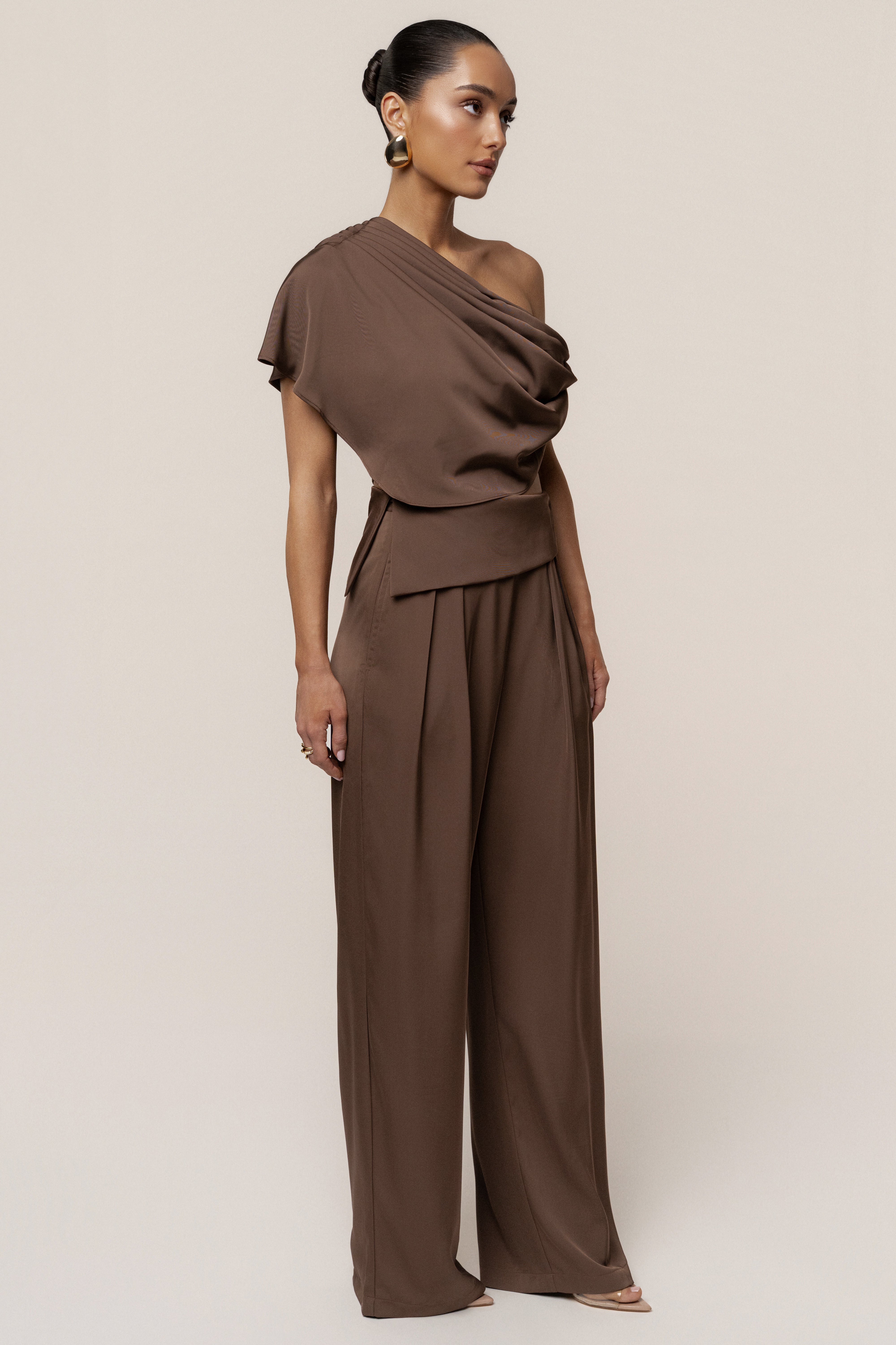 Chocolate Executive Trousers - JLUXLABEL