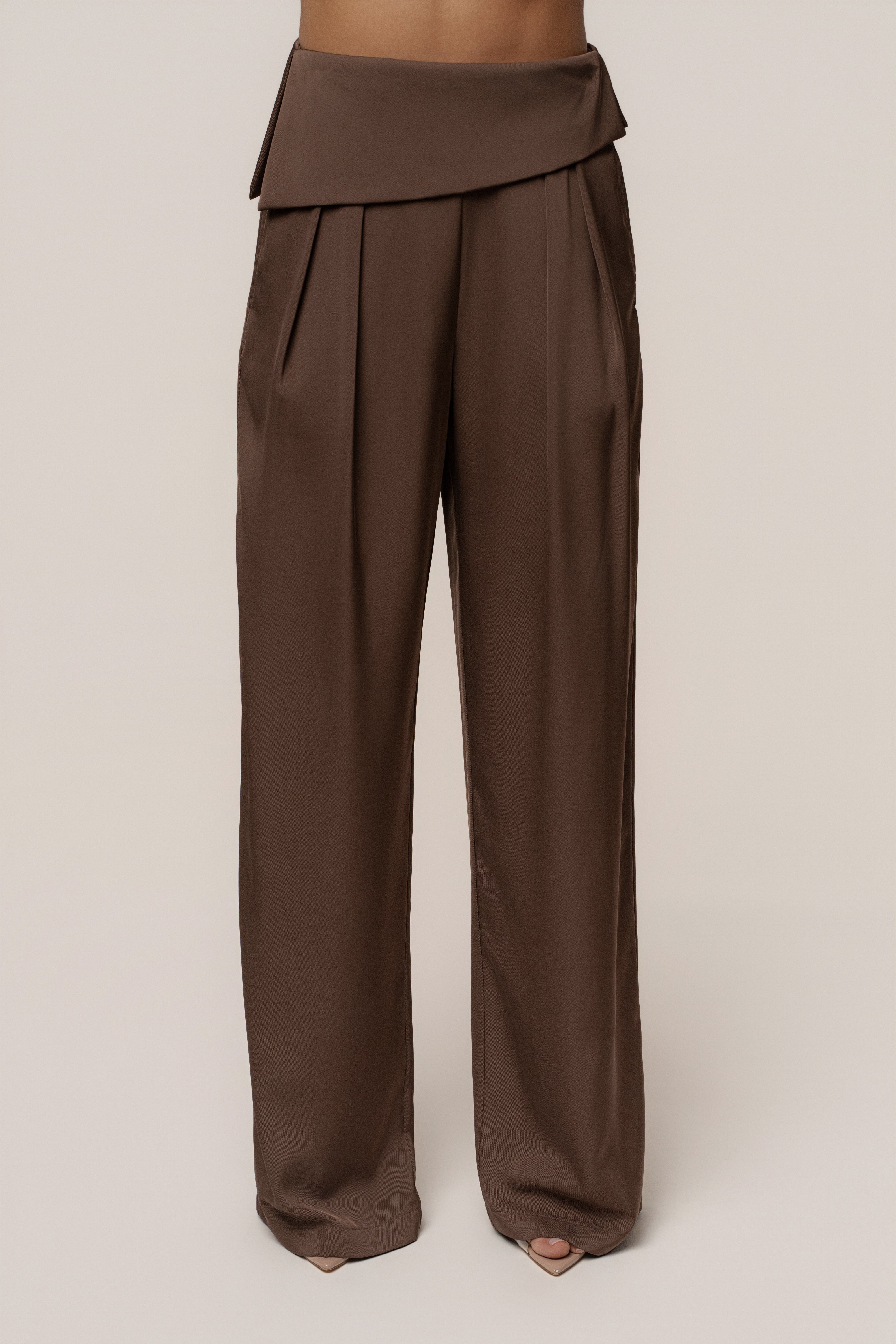Chocolate Executive Trousers - JLUXLABEL