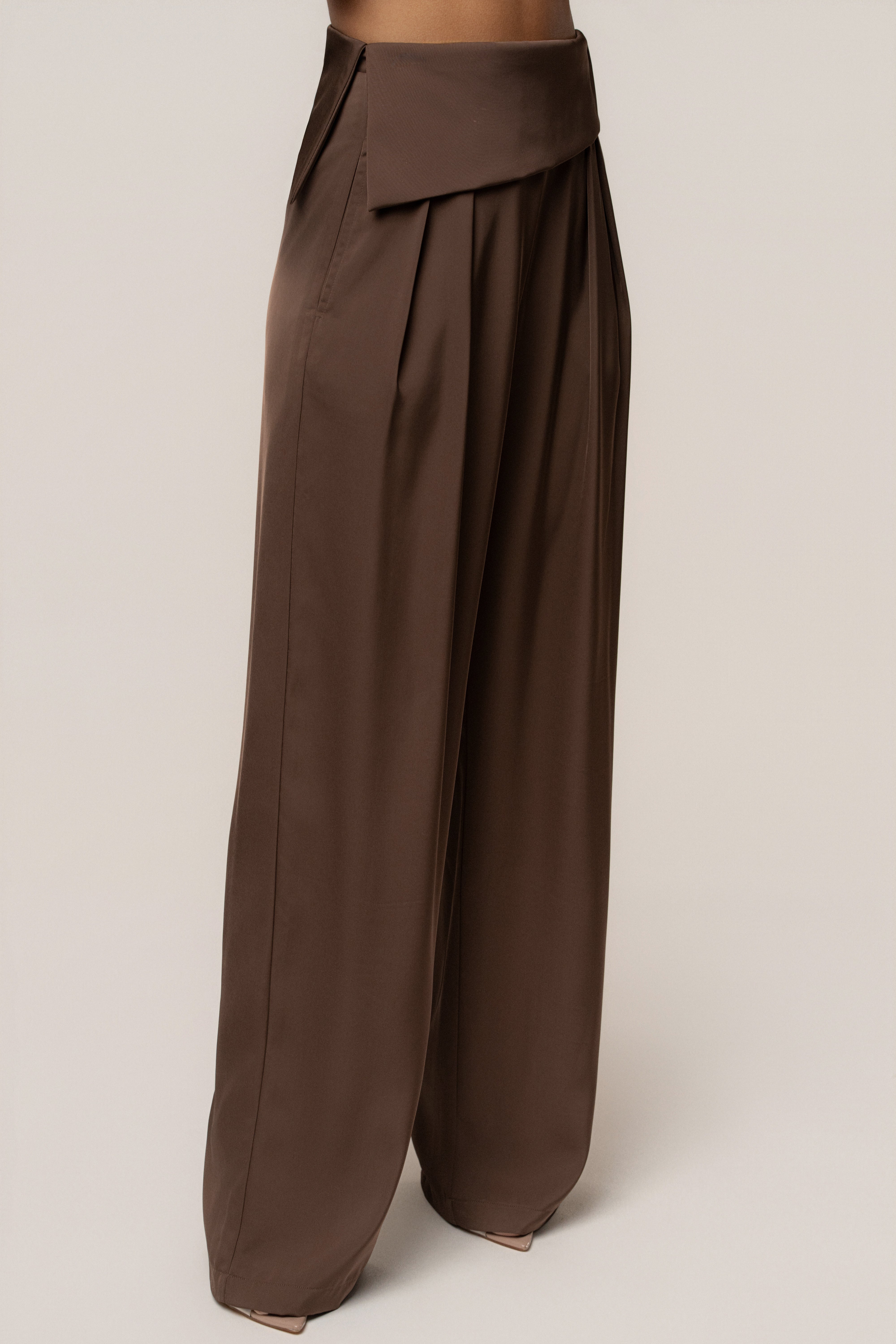 Chocolate Executive Trousers - JLUXLABEL