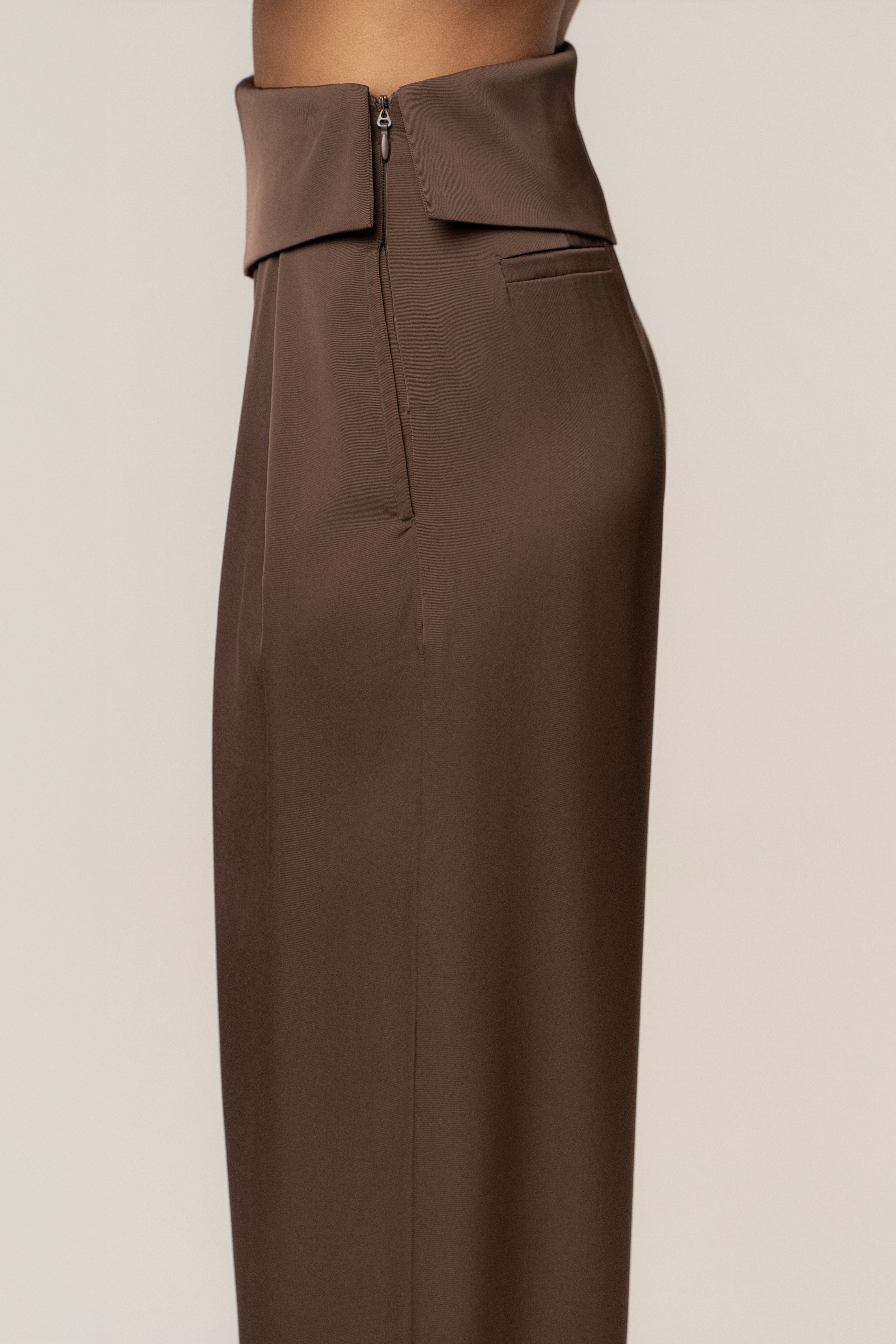 Chocolate Executive Trousers - JLUXLABEL
