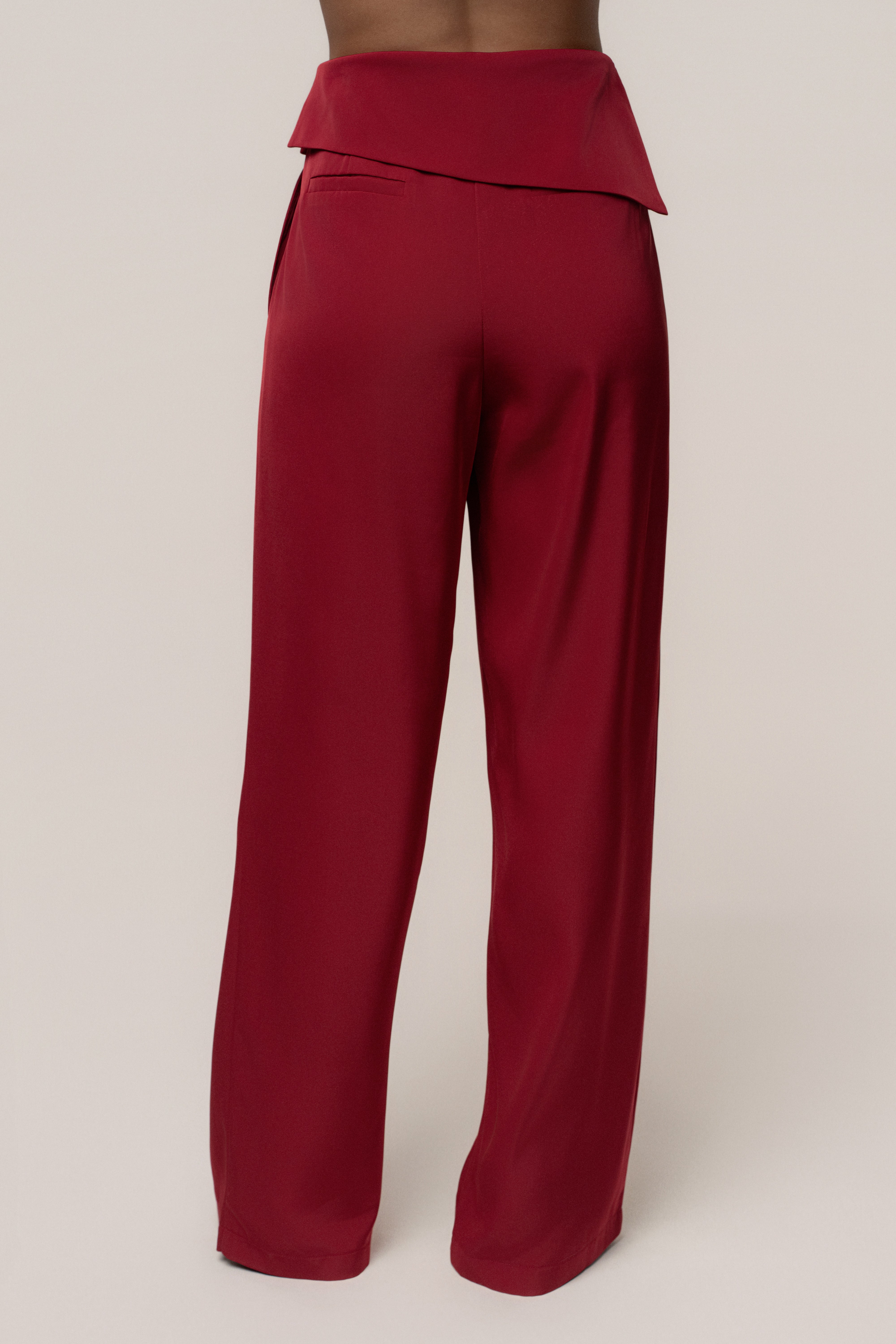 Red Executive Trousers - JLUXLABEL