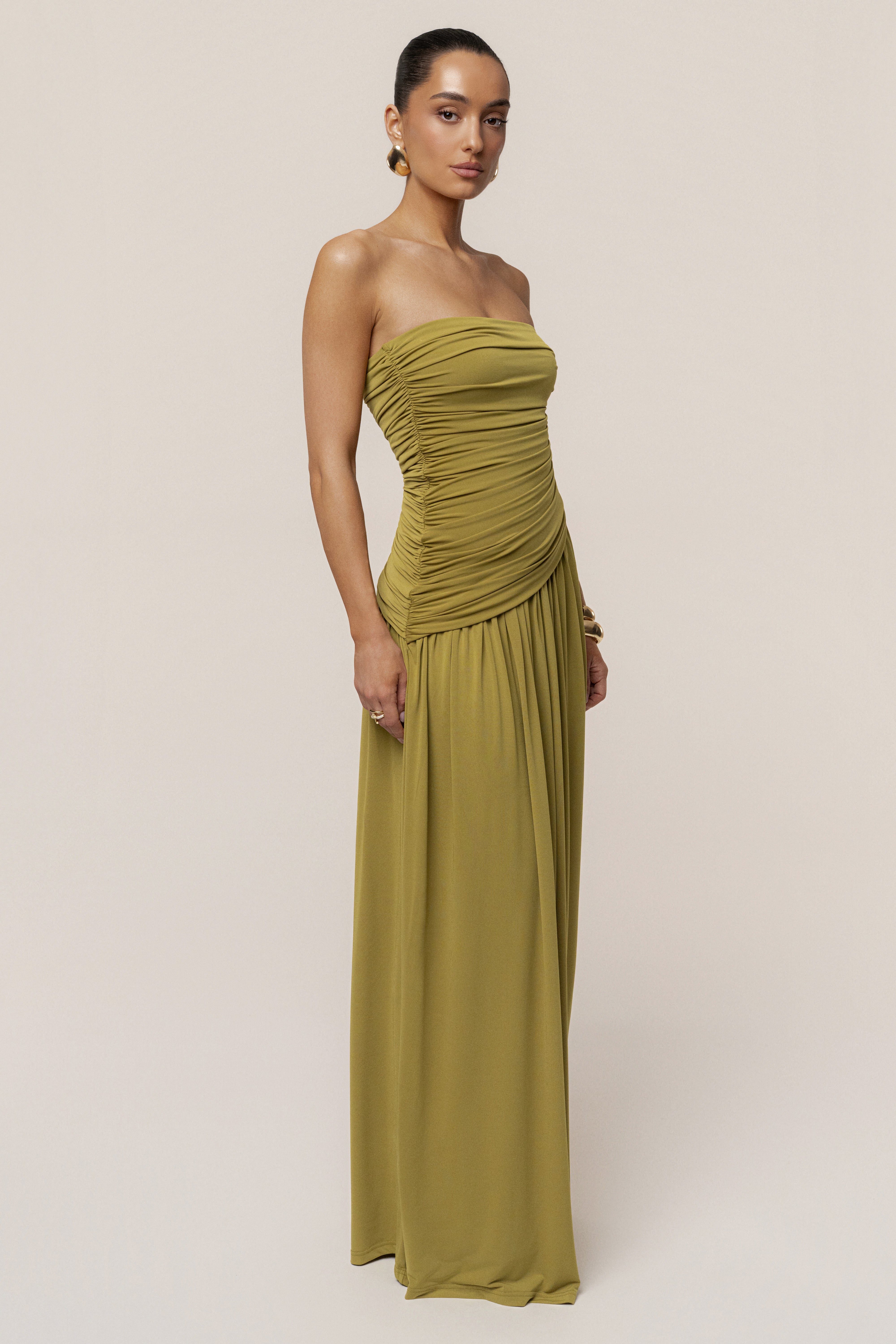 Moss Vision Of Elegance Maxi Dress - JLUXLABEL