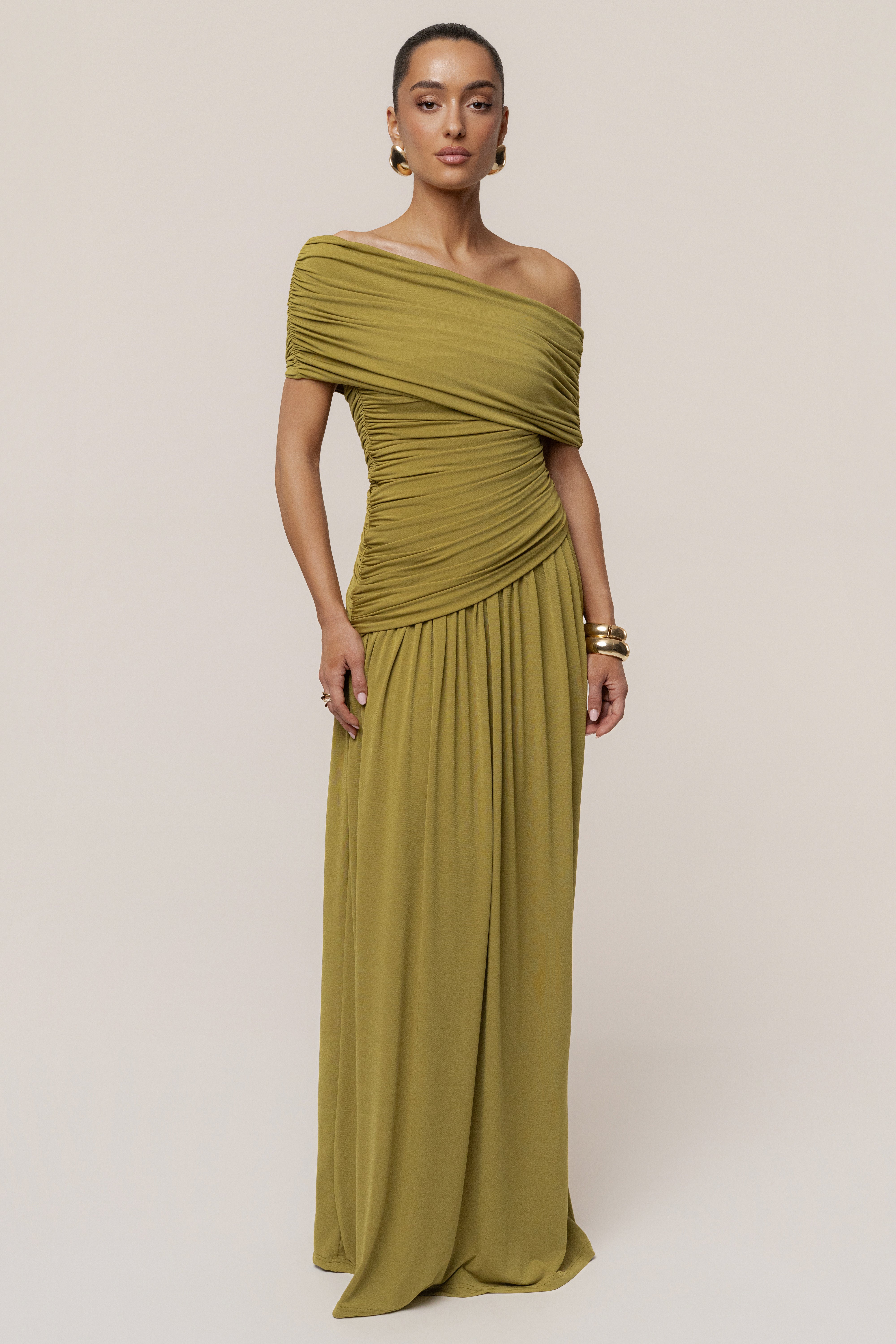 Moss Vision Of Elegance Maxi Dress - JLUXLABEL