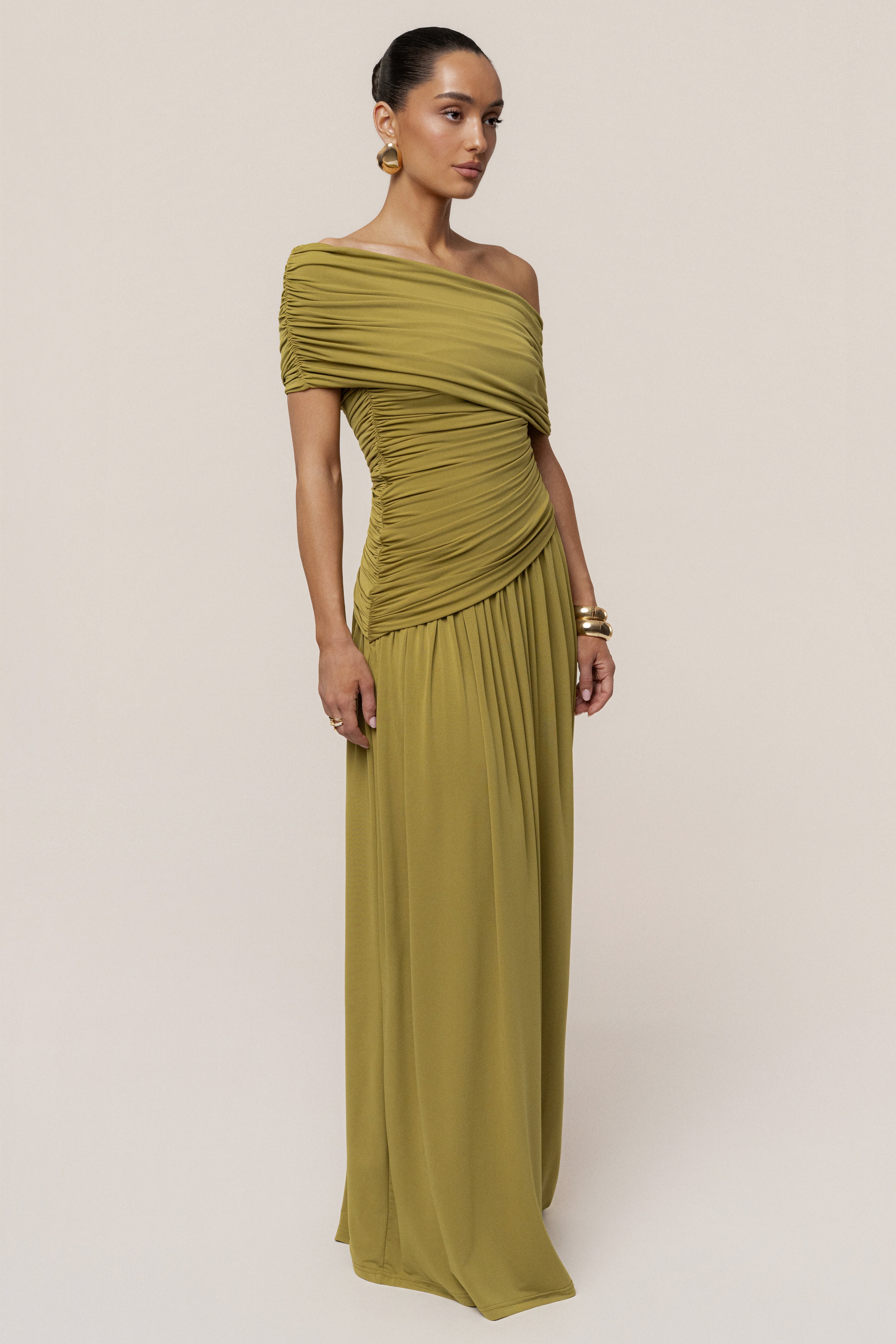 Moss Vision Of Elegance Maxi Dress - JLUXLABEL