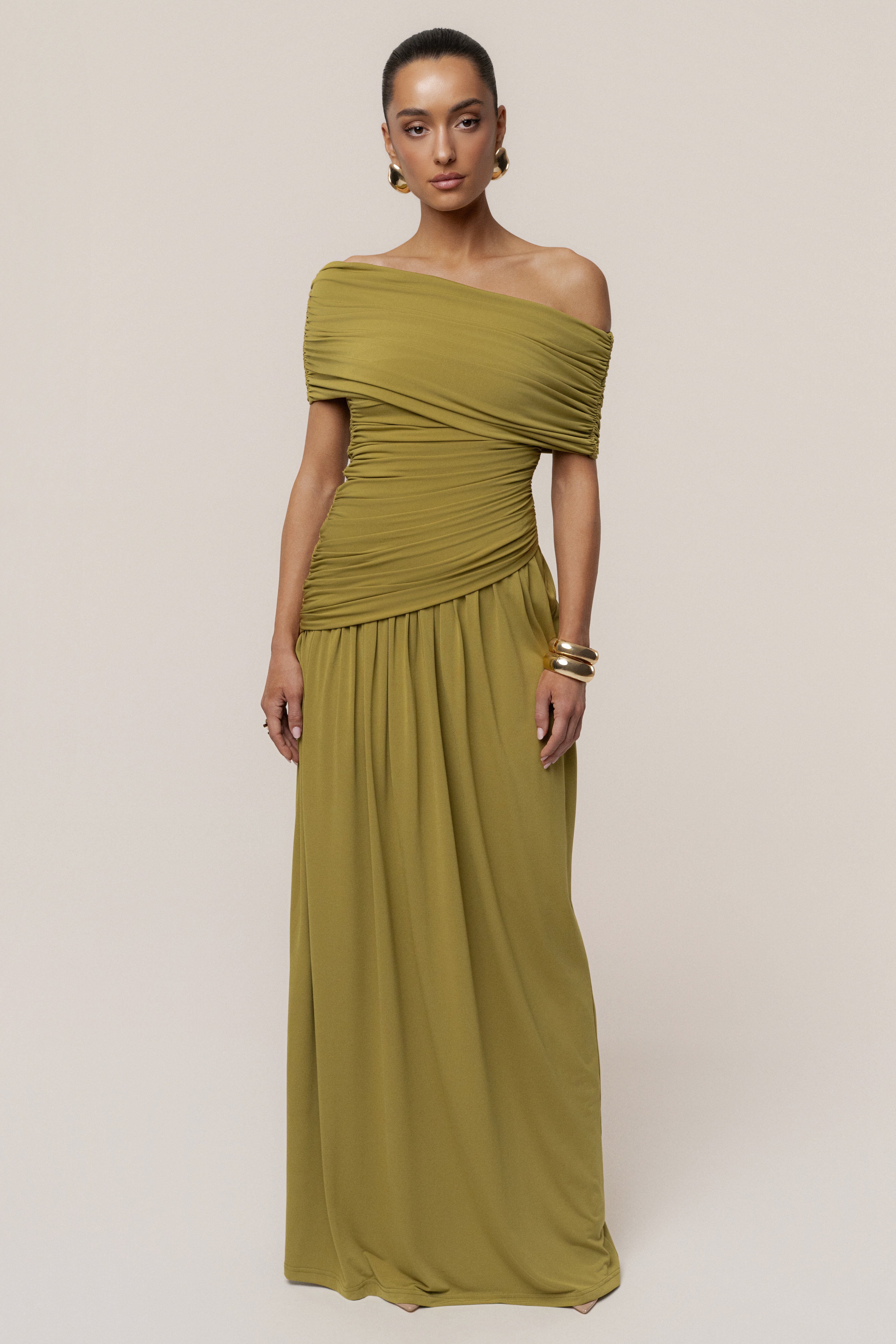 Moss Vision Of Elegance Maxi Dress - JLUXLABEL