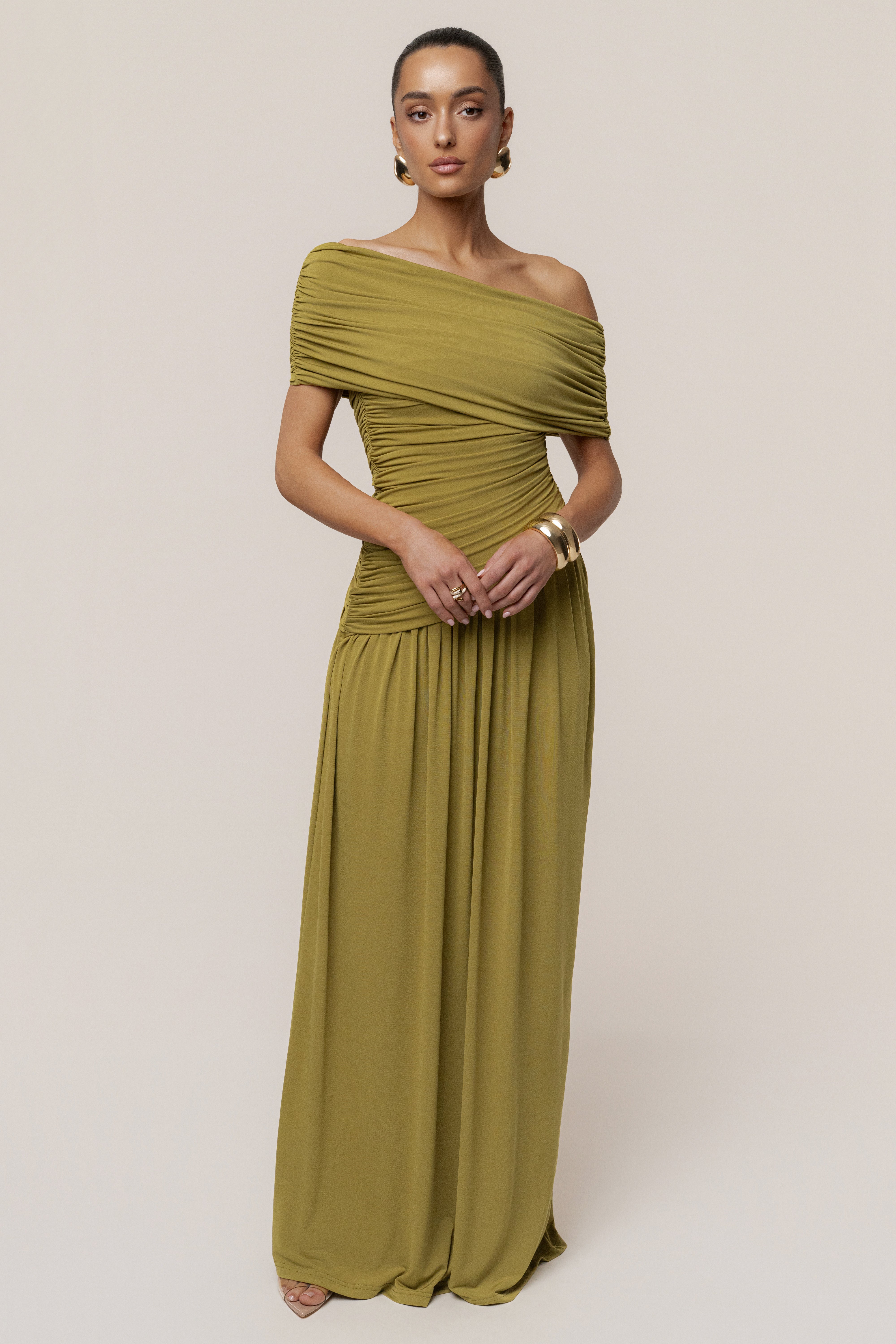 Moss Vision Of Elegance Maxi Dress - JLUXLABEL