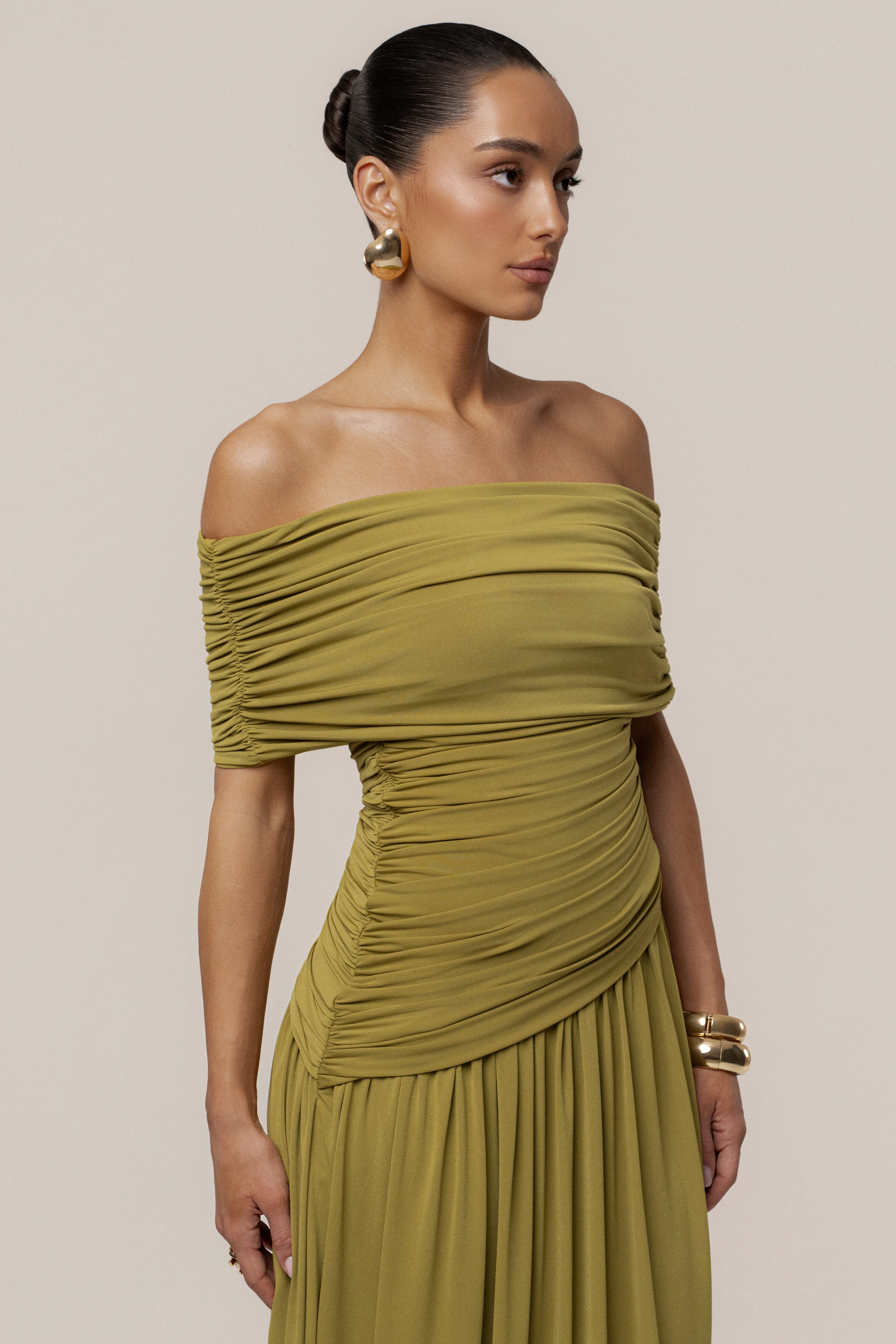 Moss Vision Of Elegance Maxi Dress - JLUXLABEL