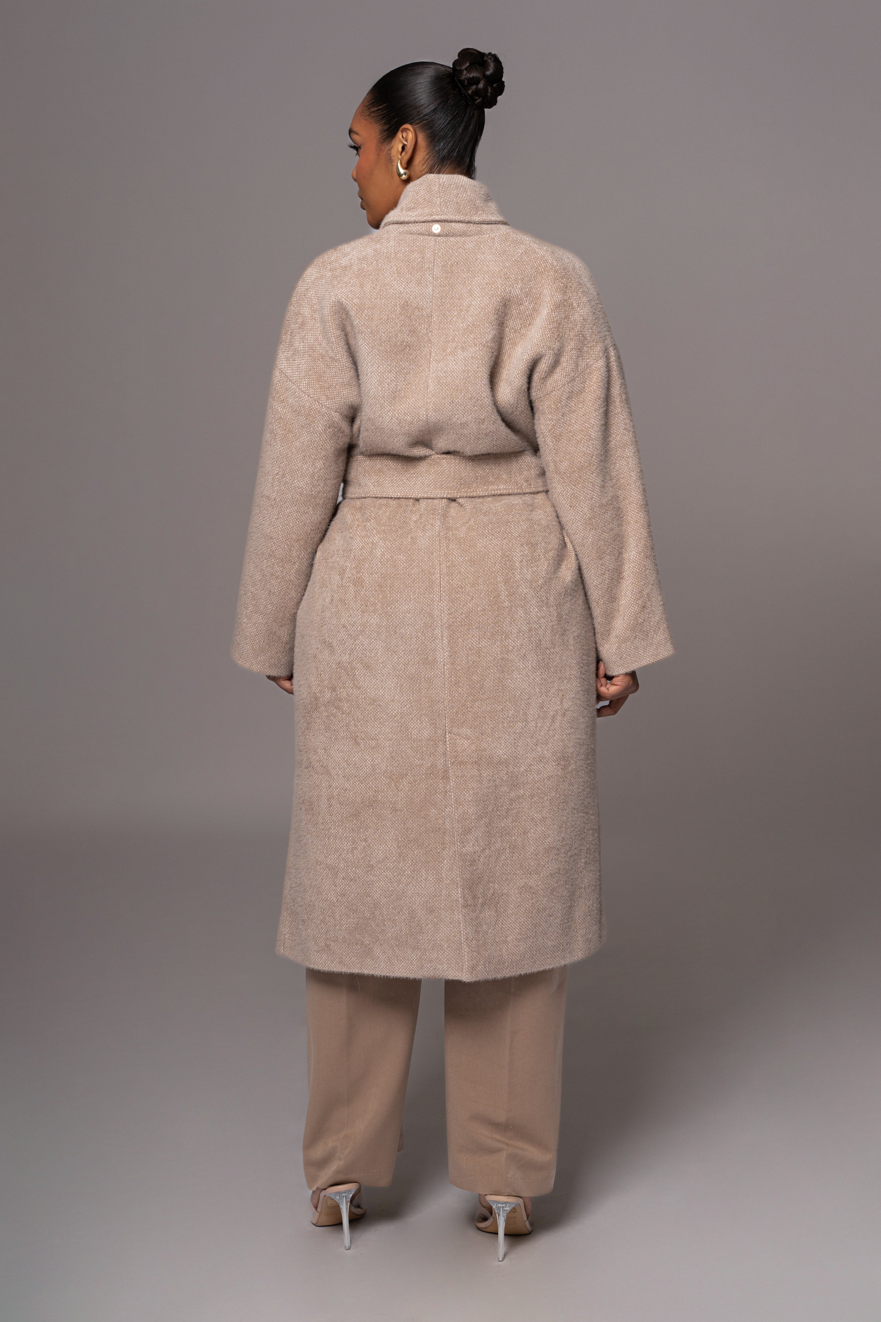 Beige Jonah Coat - JLUXLABEL