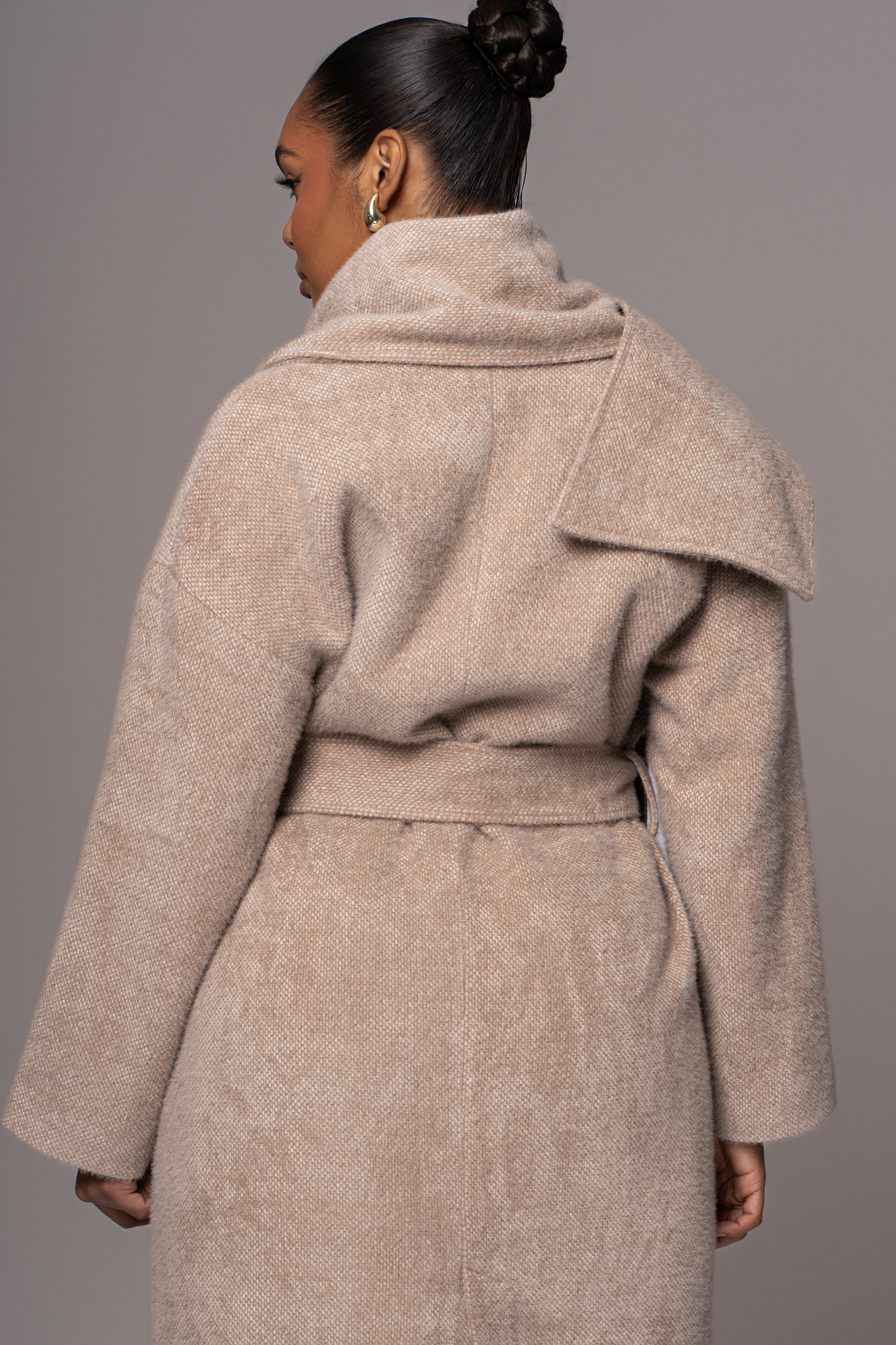 Beige Jonah Coat - JLUXLABEL